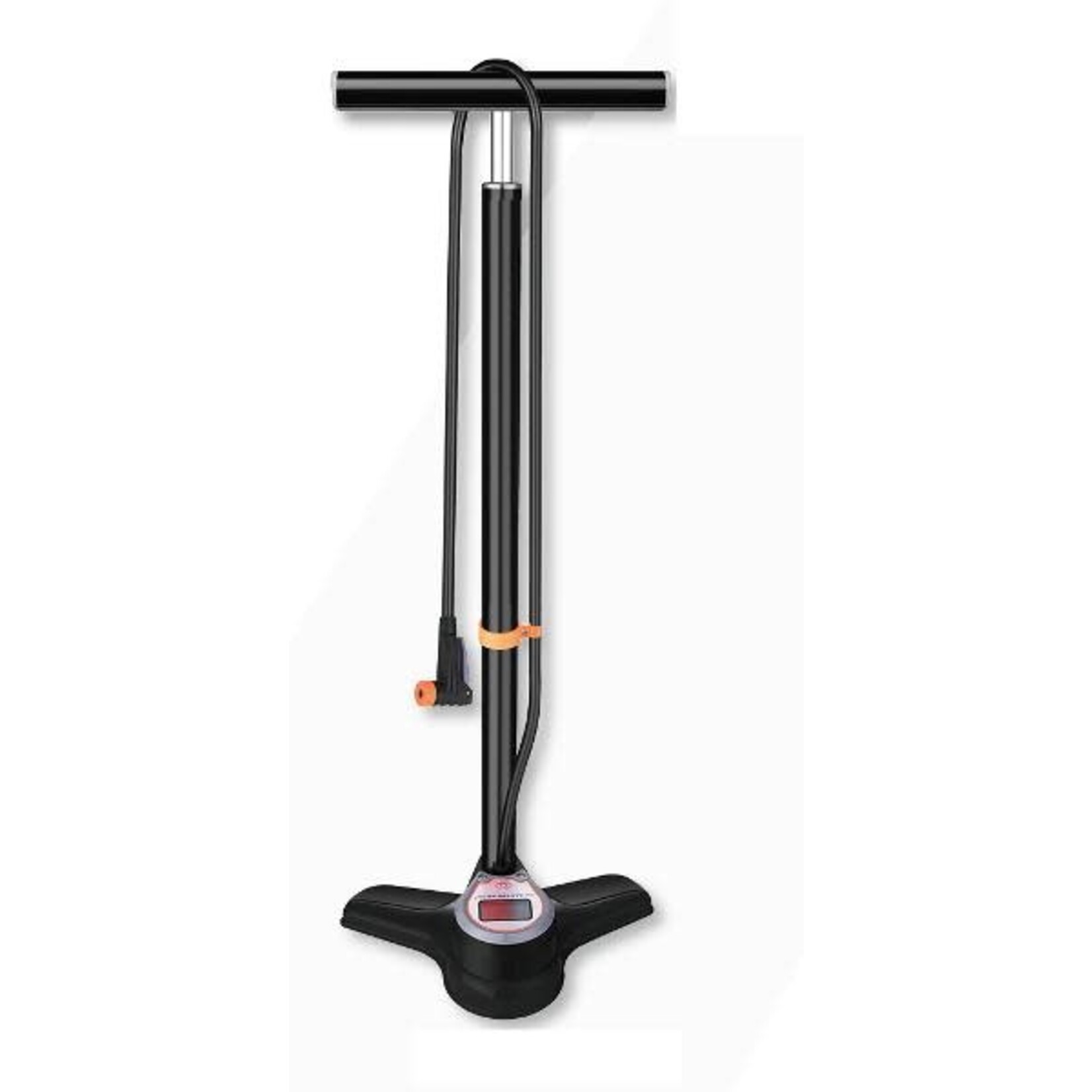 FLOOR PUMP - AIR ELITE DIGITAL TRACK PUMP - ALLOY BARREL, HANDLE, SHAFT & BASE, HIGH PRESSURE HEAD