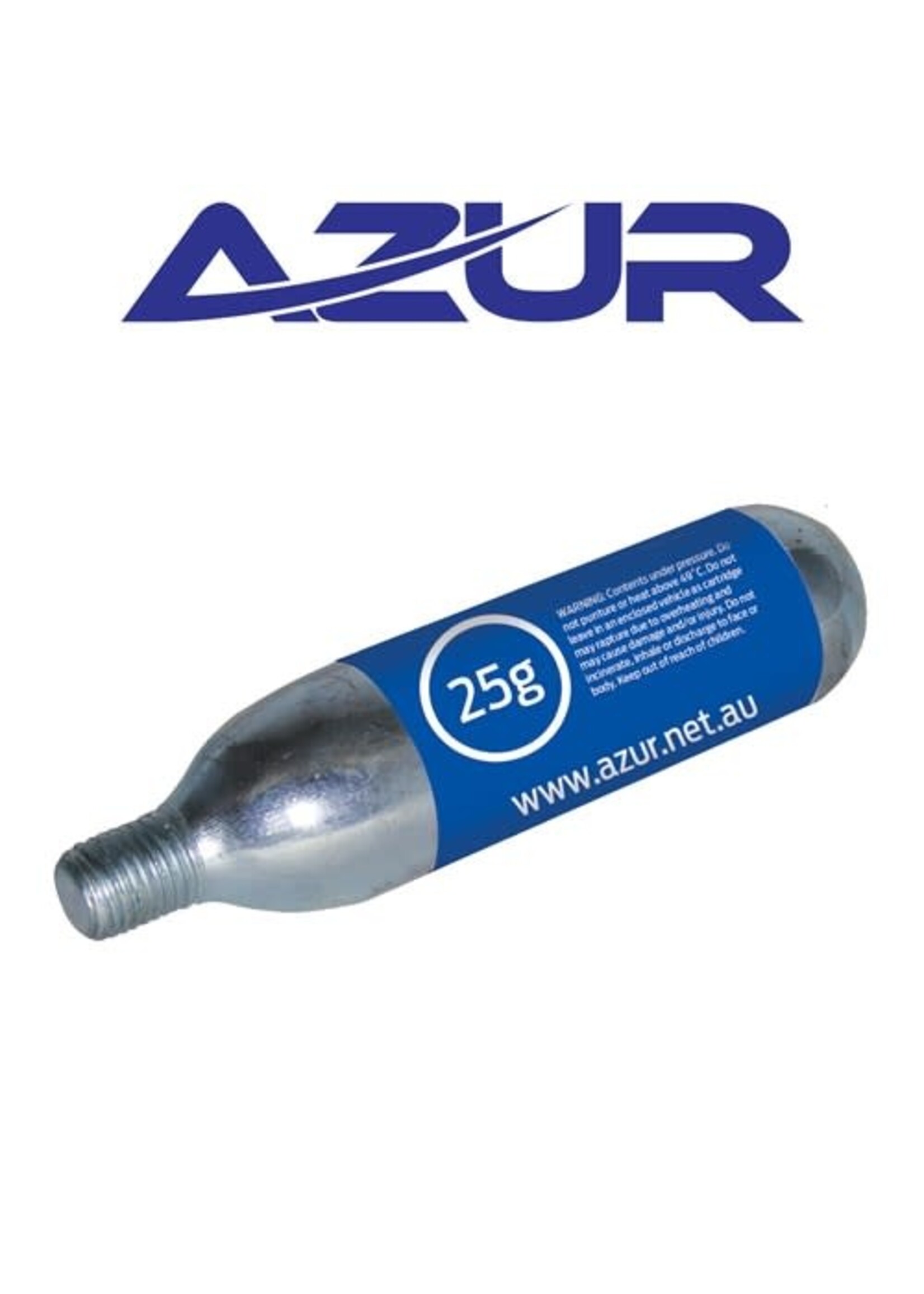 AZUR CO2 Air Cartridge 25g