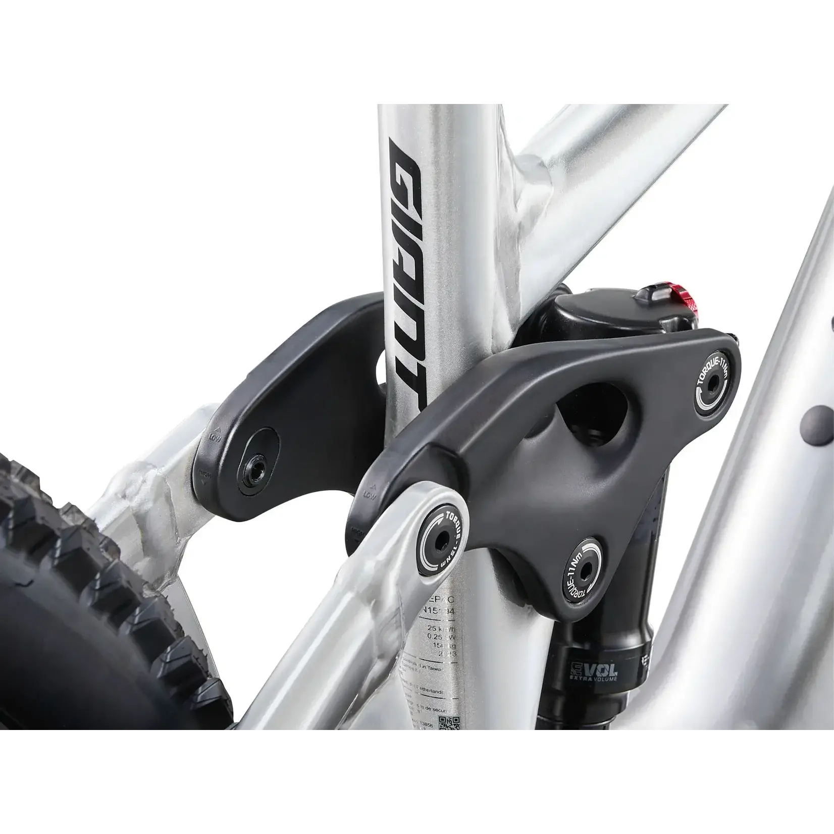 Giant Reign E+ 3 25km/h S Raw Aluminum (2024/25 Demo)