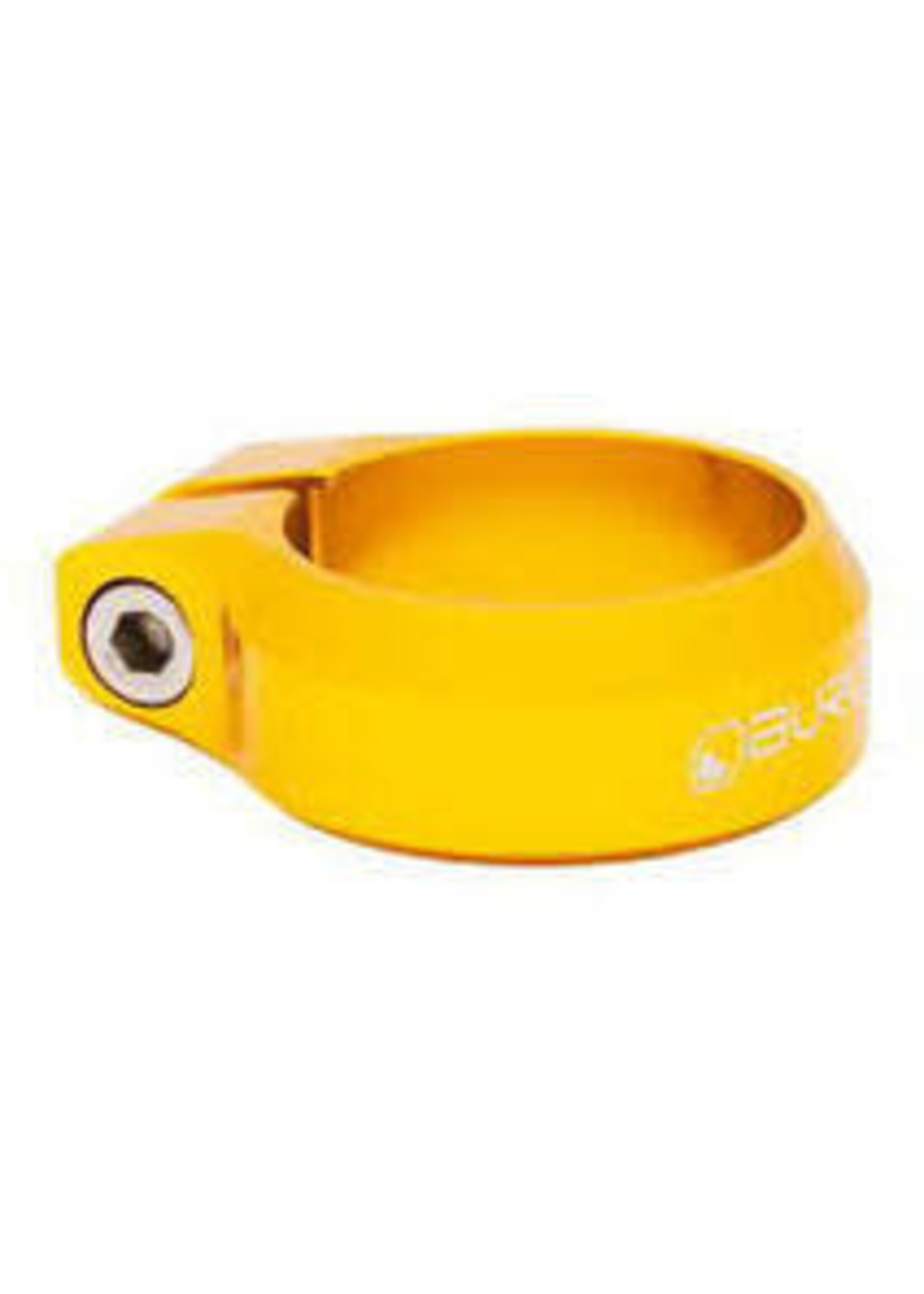 SEAT CLAMP - 34.9MM DIAMETER - BURGTEC BULLION GOLD
