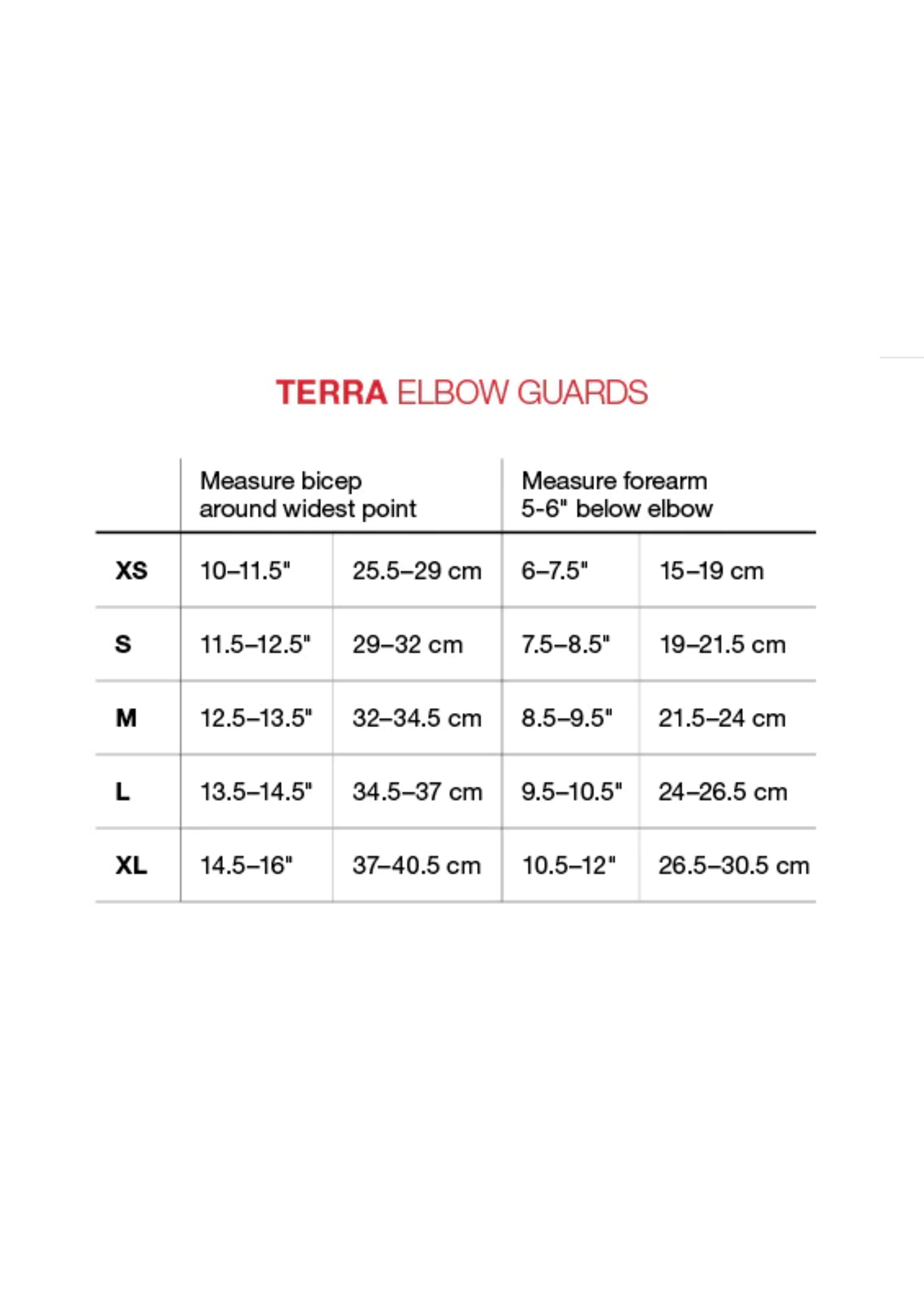 G-FORM G-Form Terra Elbow Guard - XS