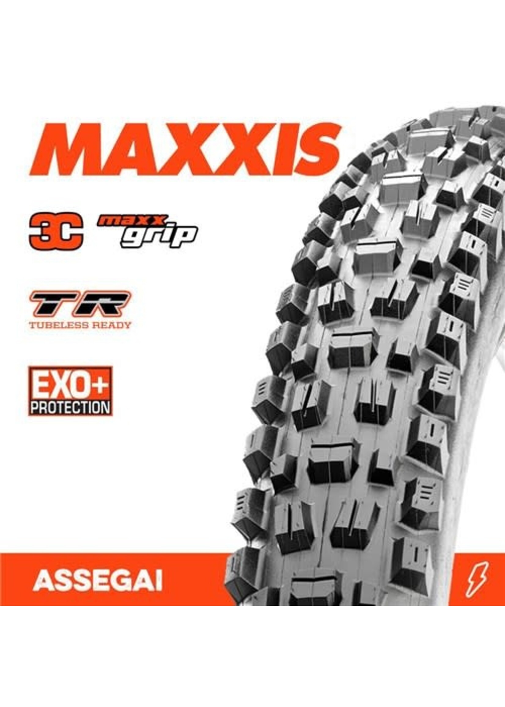 Maxxis Maxxis Assegai 29 x 2.50WT Maxxgrip EXO+ TR Fold 60tpi