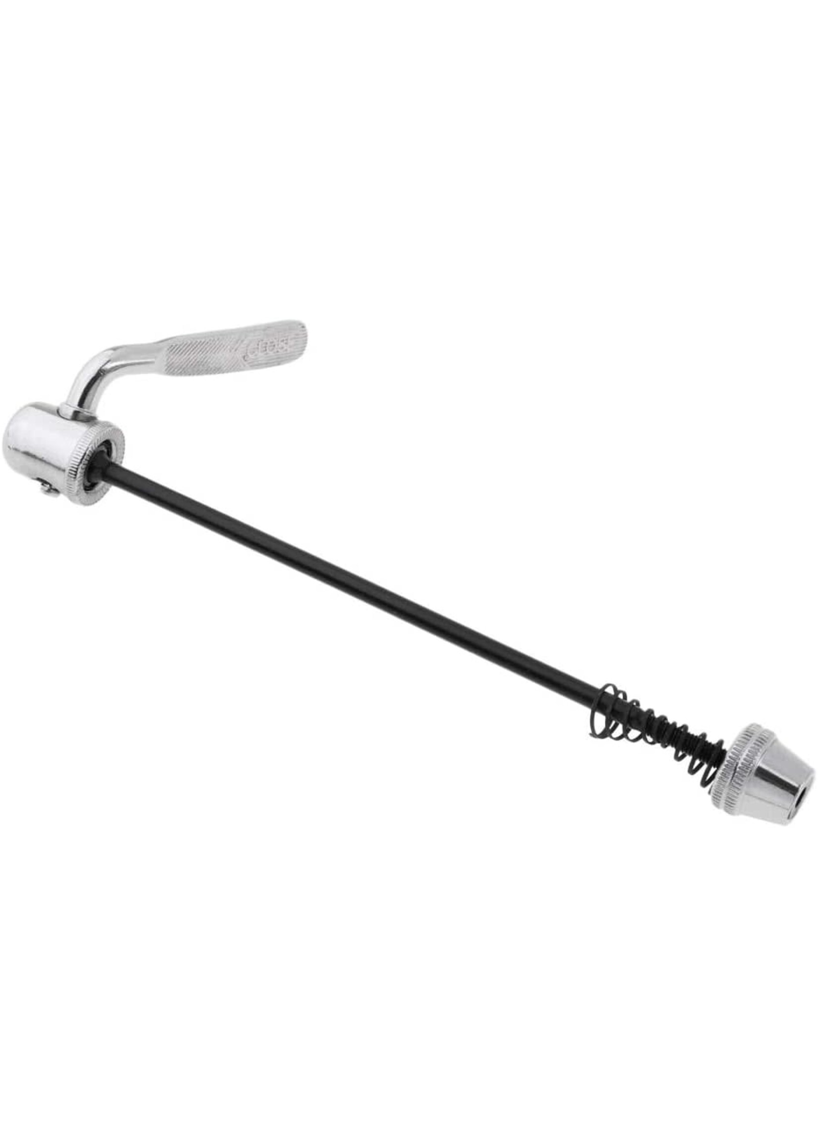 Rear Skewer 165mm Q/R Steel Siver *Trainer*