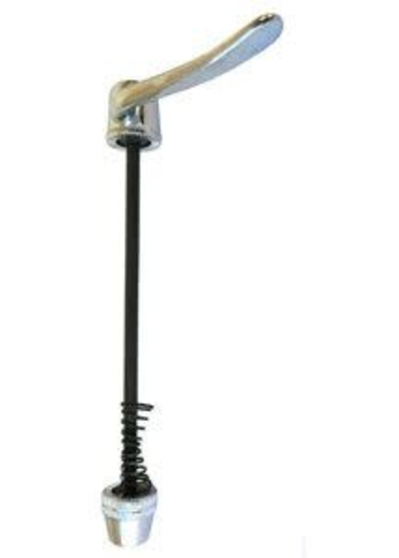 Rear Skewer, 185mm, Q/R, Steel, SILVER. Not Suitable for disc bikes