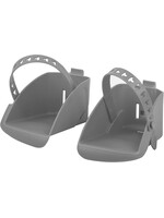 Foot Rests (Replacement) for Koolah Baby Seat w/ Strap - Silver