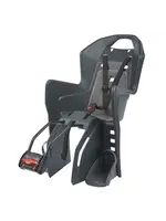 Koolah Junior Baby Seat, FRAME Mount, 26-29in, 28-40mm Seat Tube, Max 22kg - Black/Grey