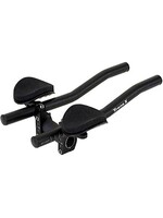 Triathalon Bars,  25.4-31.8mm, Adjustable, w/out cable hole, w/Sleeves & Clamp Set - Black