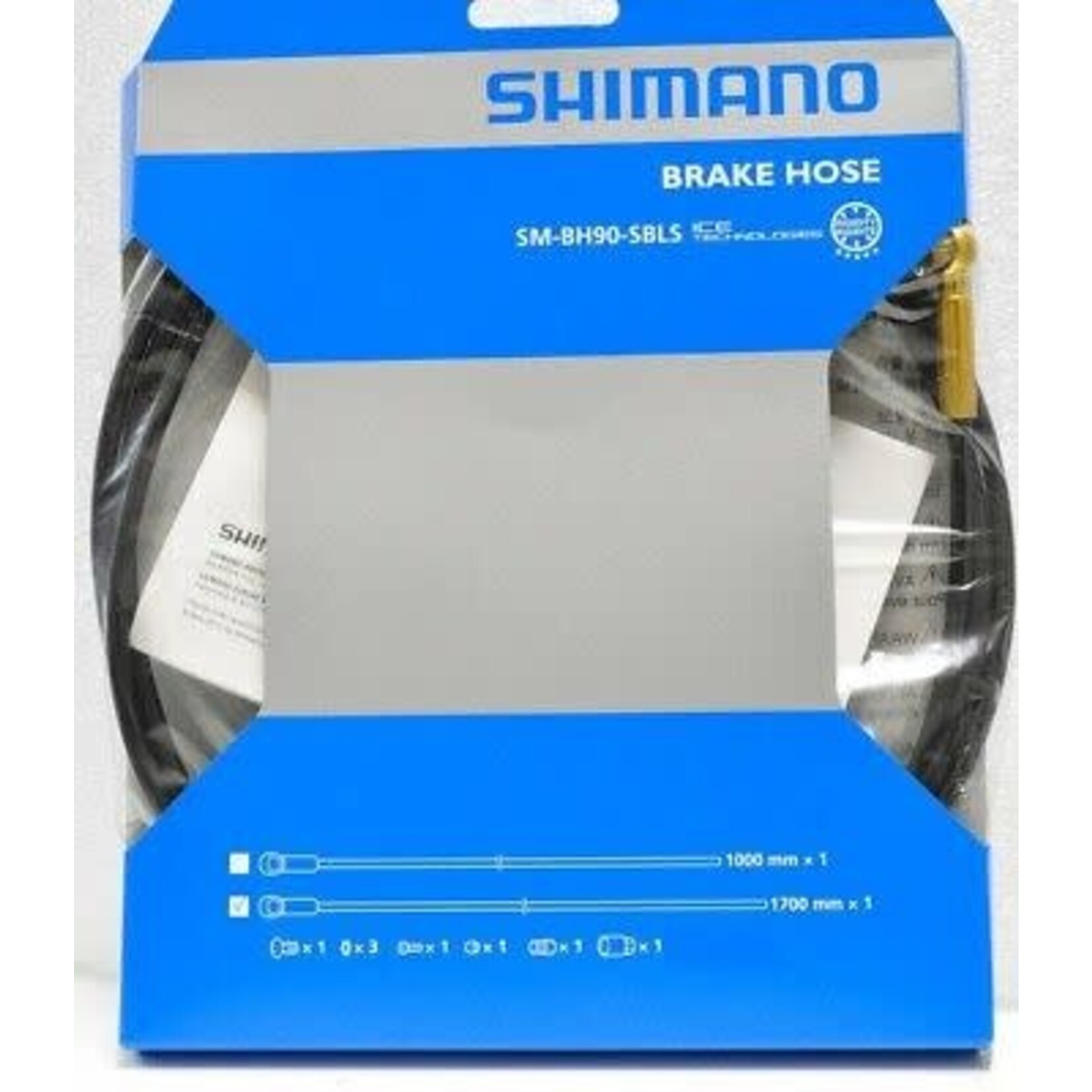 SM-BH90-SBLS Disc Brake Hose 1700mm Saint M820/MY2013