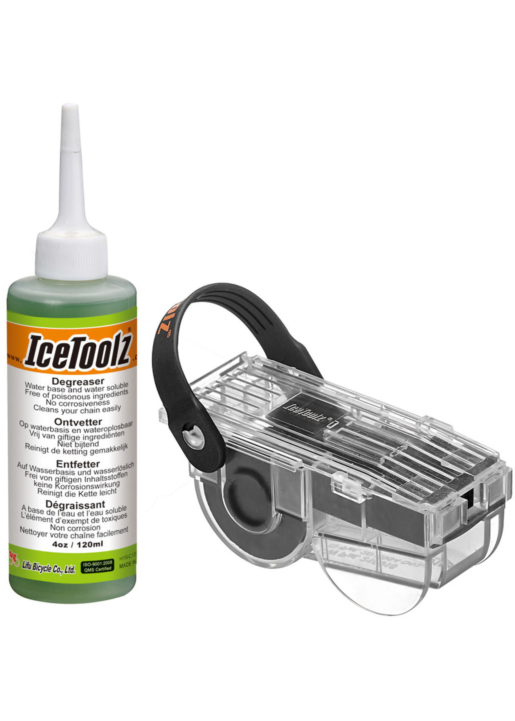 Ice Toolz Chain Scrubber and Degreaser Combo