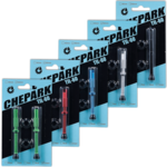 Tubeless Valves 40mm, Lightweight, Green x2