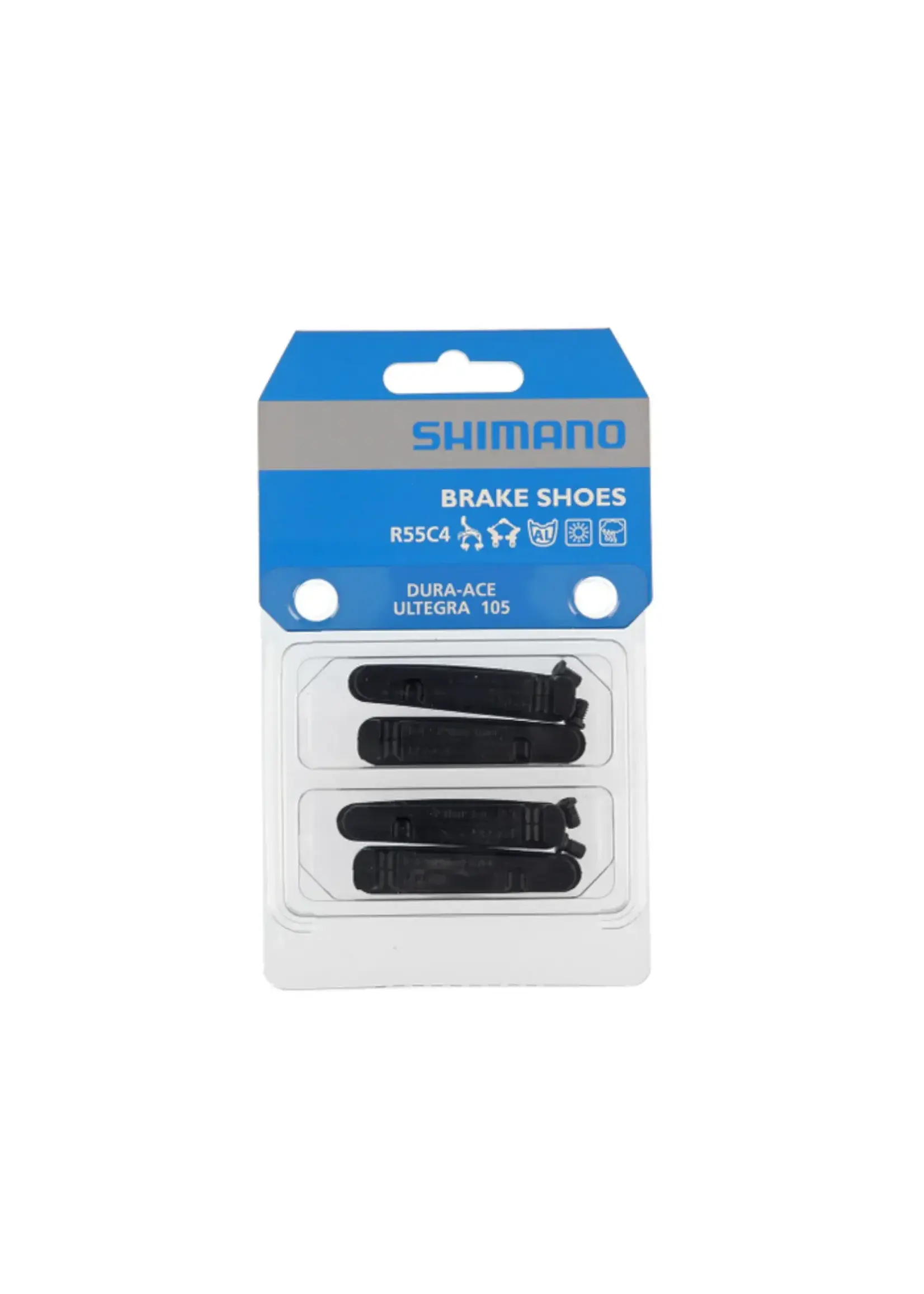 BR-9000 Brake Pad Inserts R55C4 for ALLOY Rim (2 x Pair)