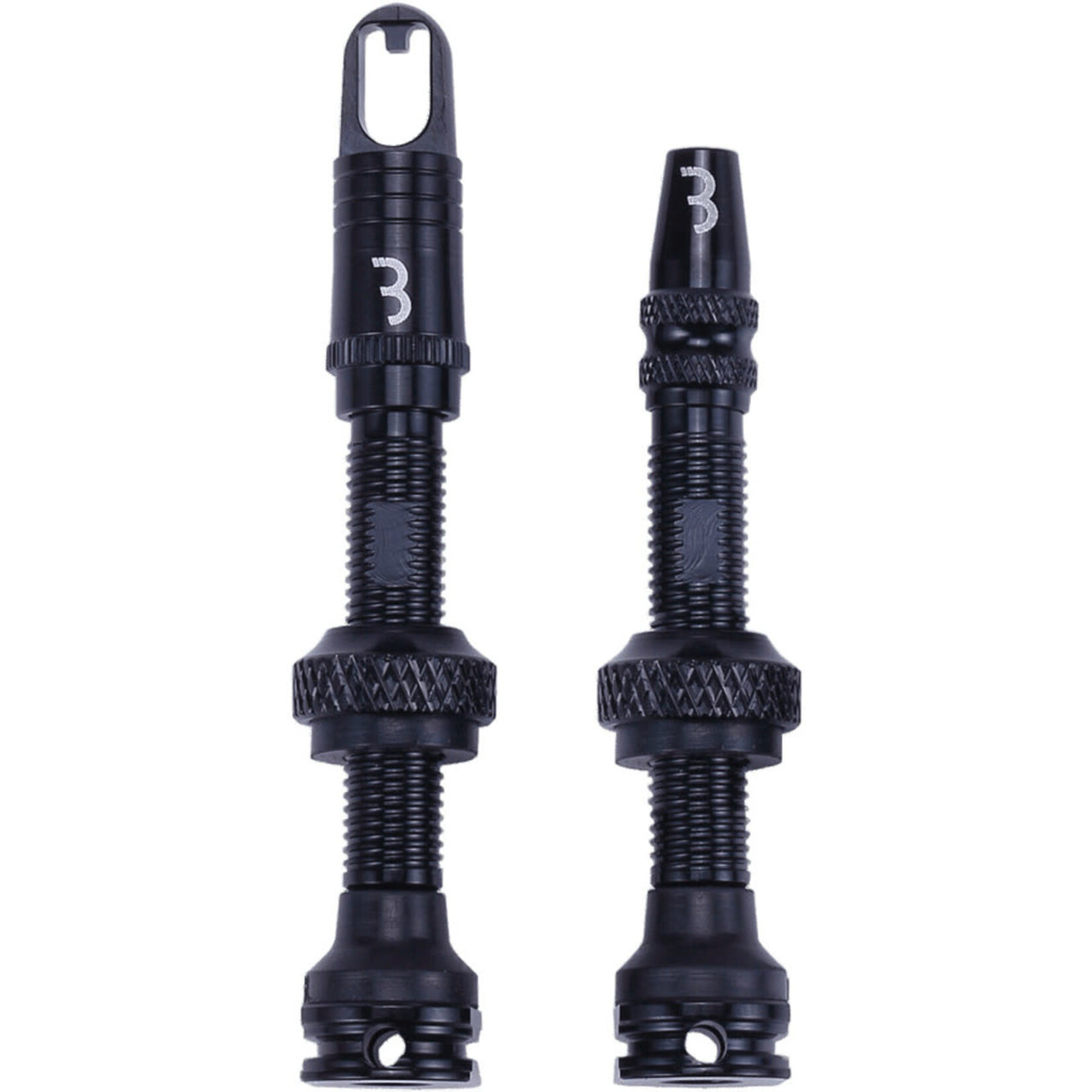 Tubeless Valves AL 40mm Removable Core - Pair