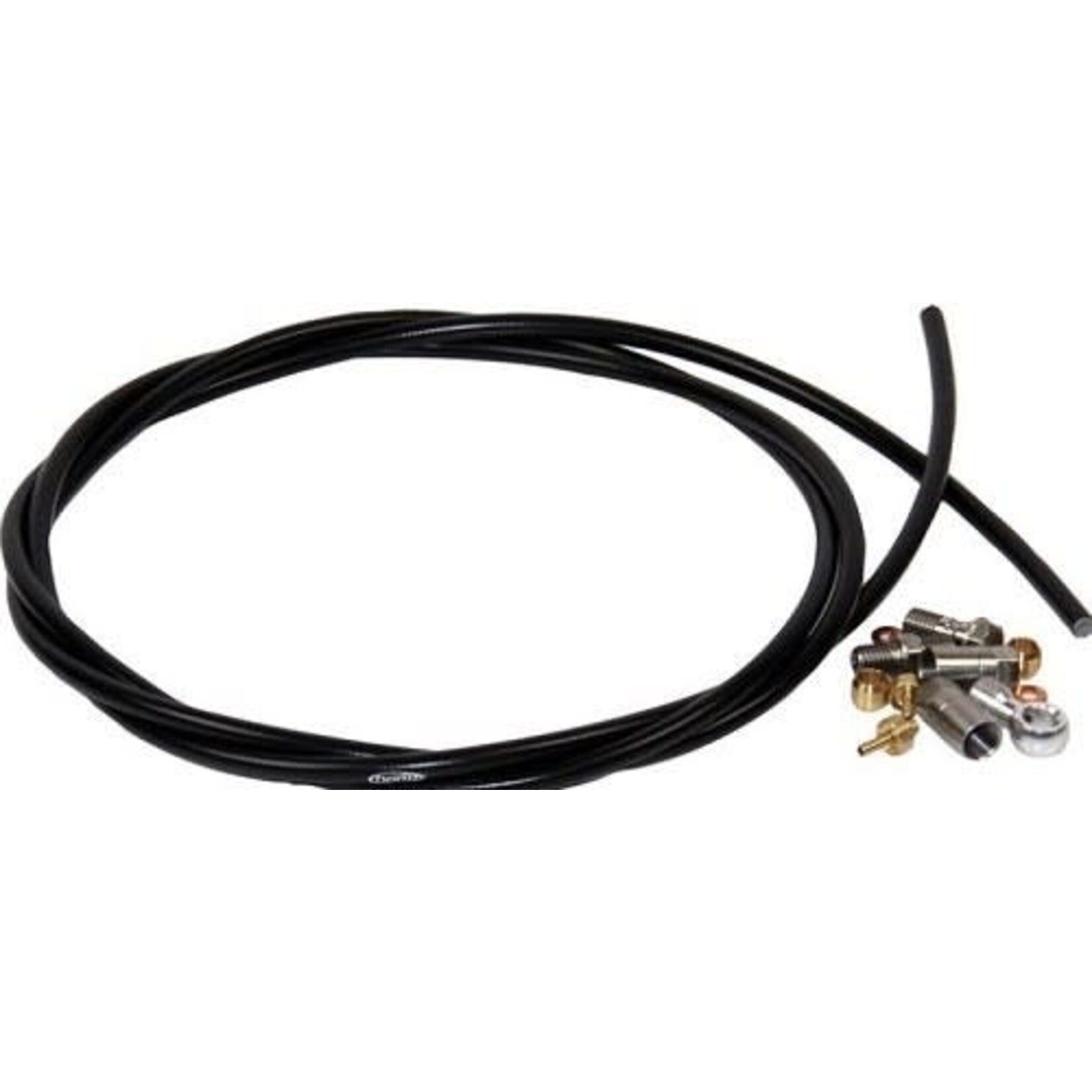 Hope Brake Hose Kit Black inc. 90deg and straight connection