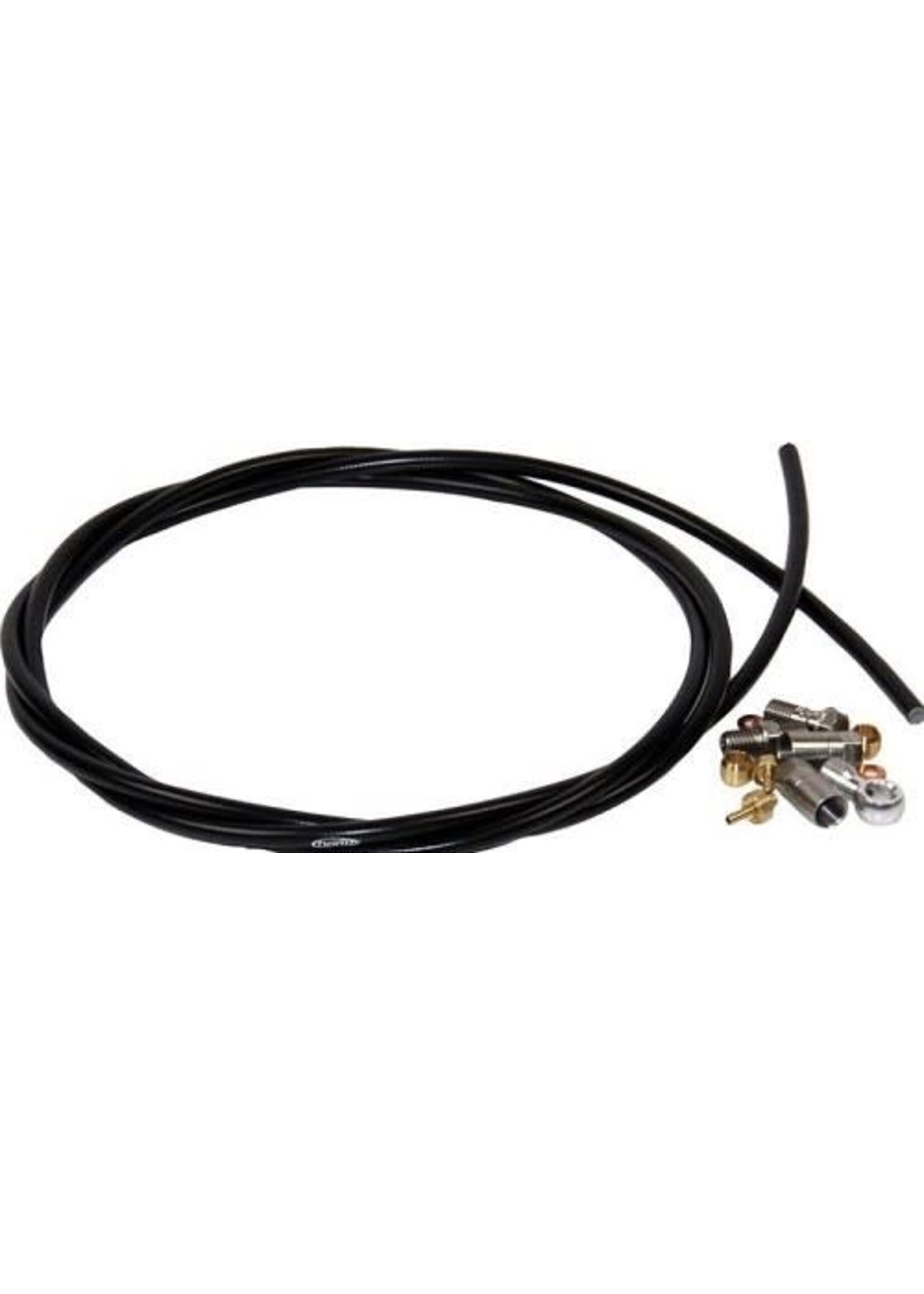 Hope Brake Hose Kit Black inc. 90deg and straight connection
