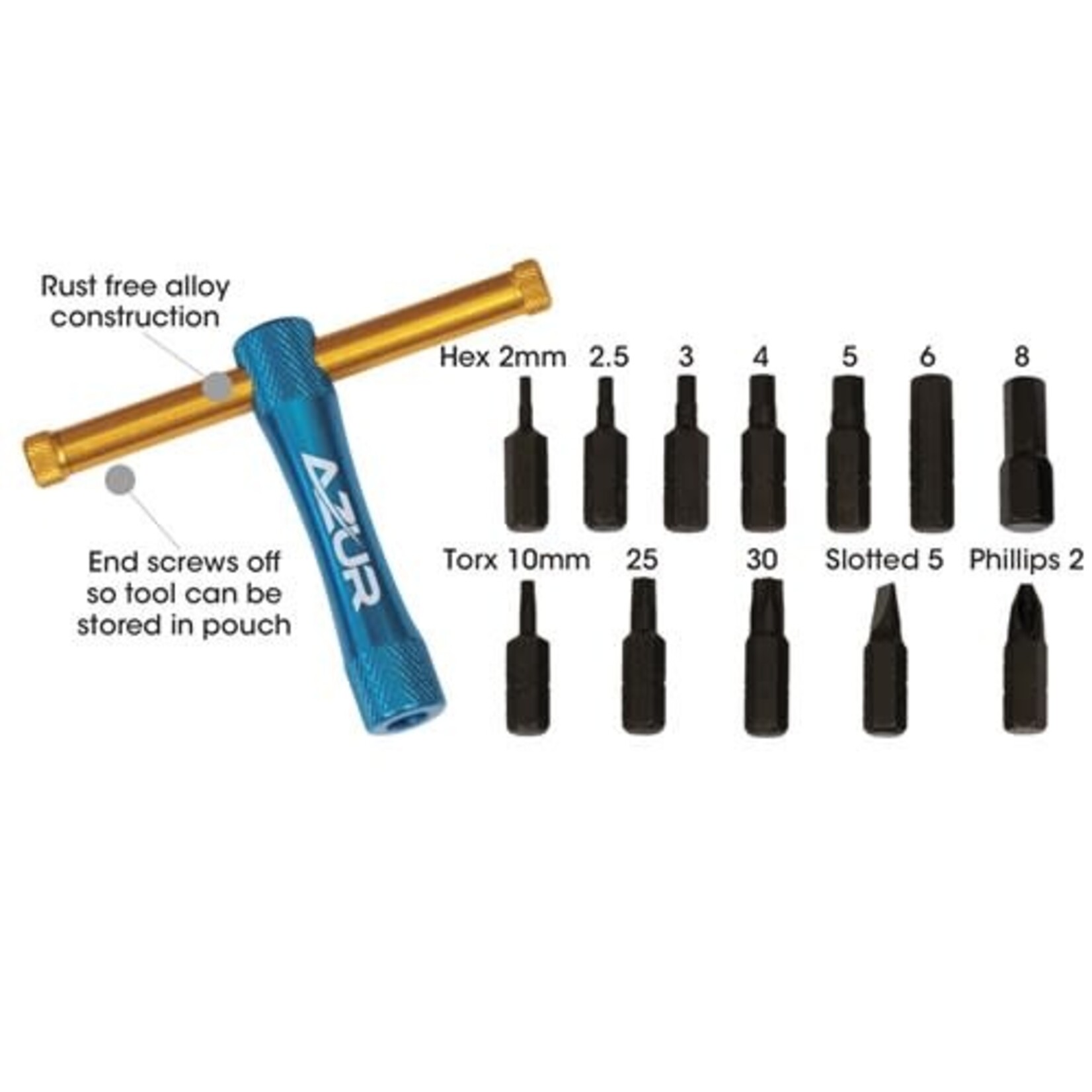 AZUR T-Tool set