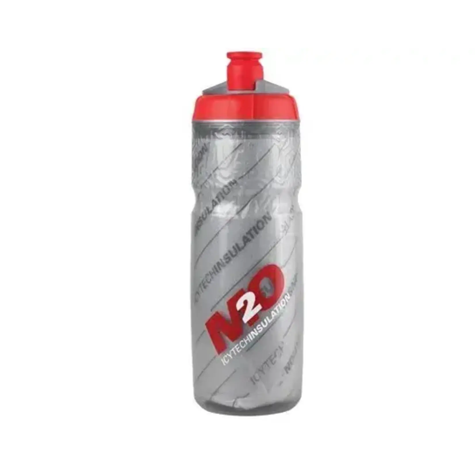 M2O M2O Pilot Water Bottle 620ml Smoke/red Insulated