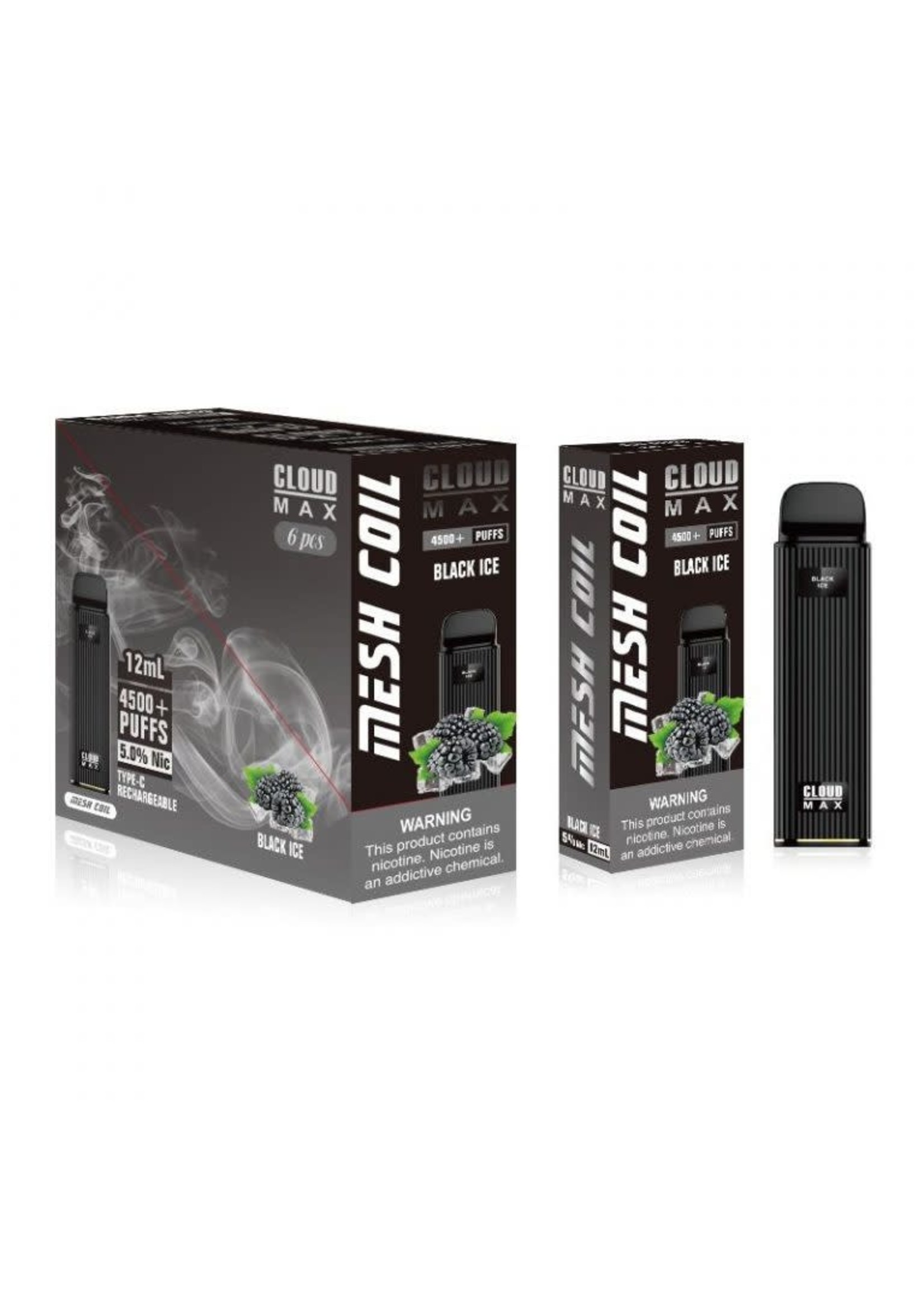 Cloud Plus Cloud Max Black Ice