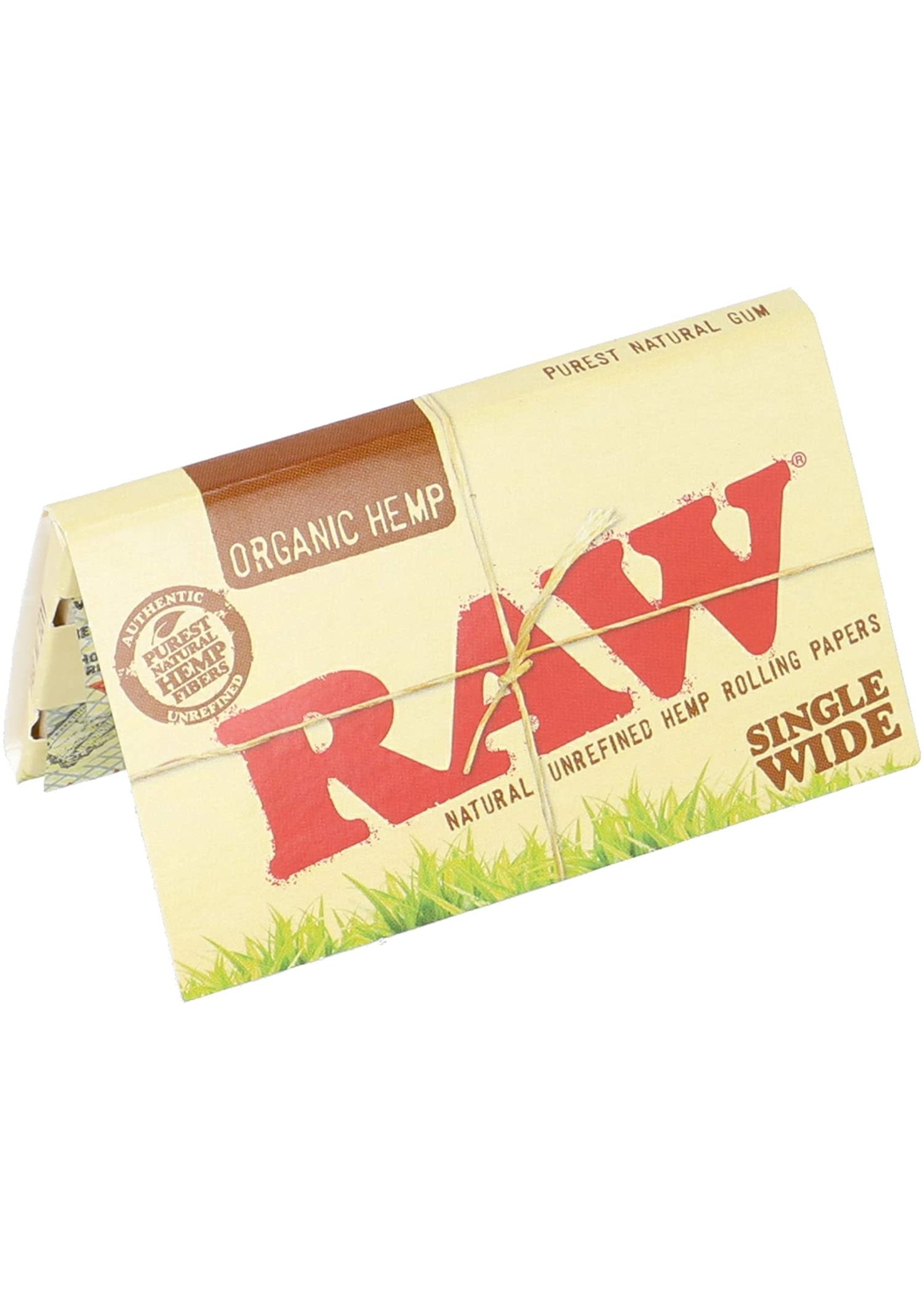 RAW RAW Organic Single Wide Rolling Papers