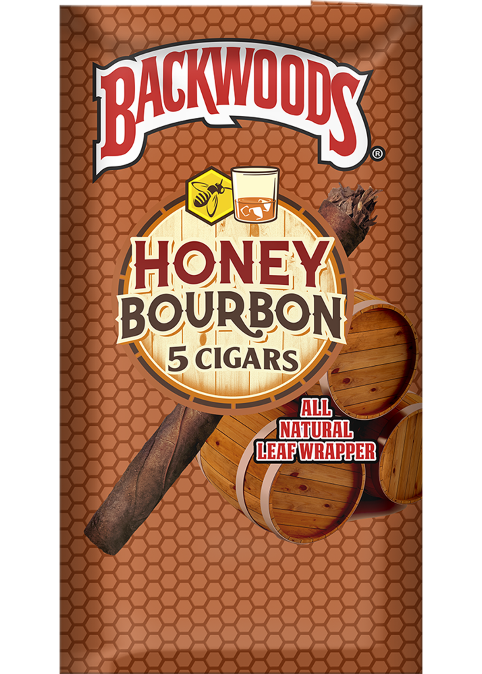 Backwoods Backwoods Honey Bourbon 5 Pk.