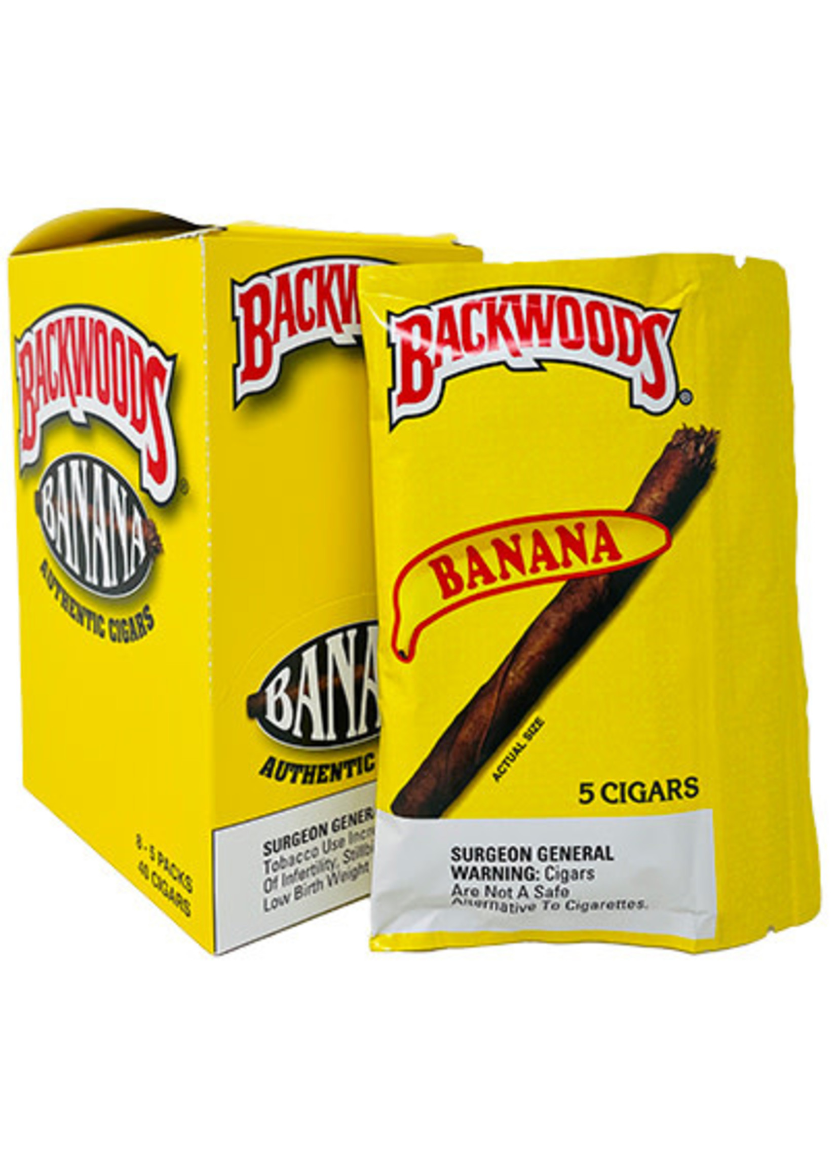 Backwoods Backwoods Banana 5 Pk.