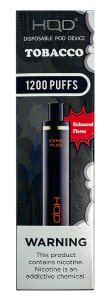 HQD HQD Cuvie Plus Tobacco - Everest Wholesale