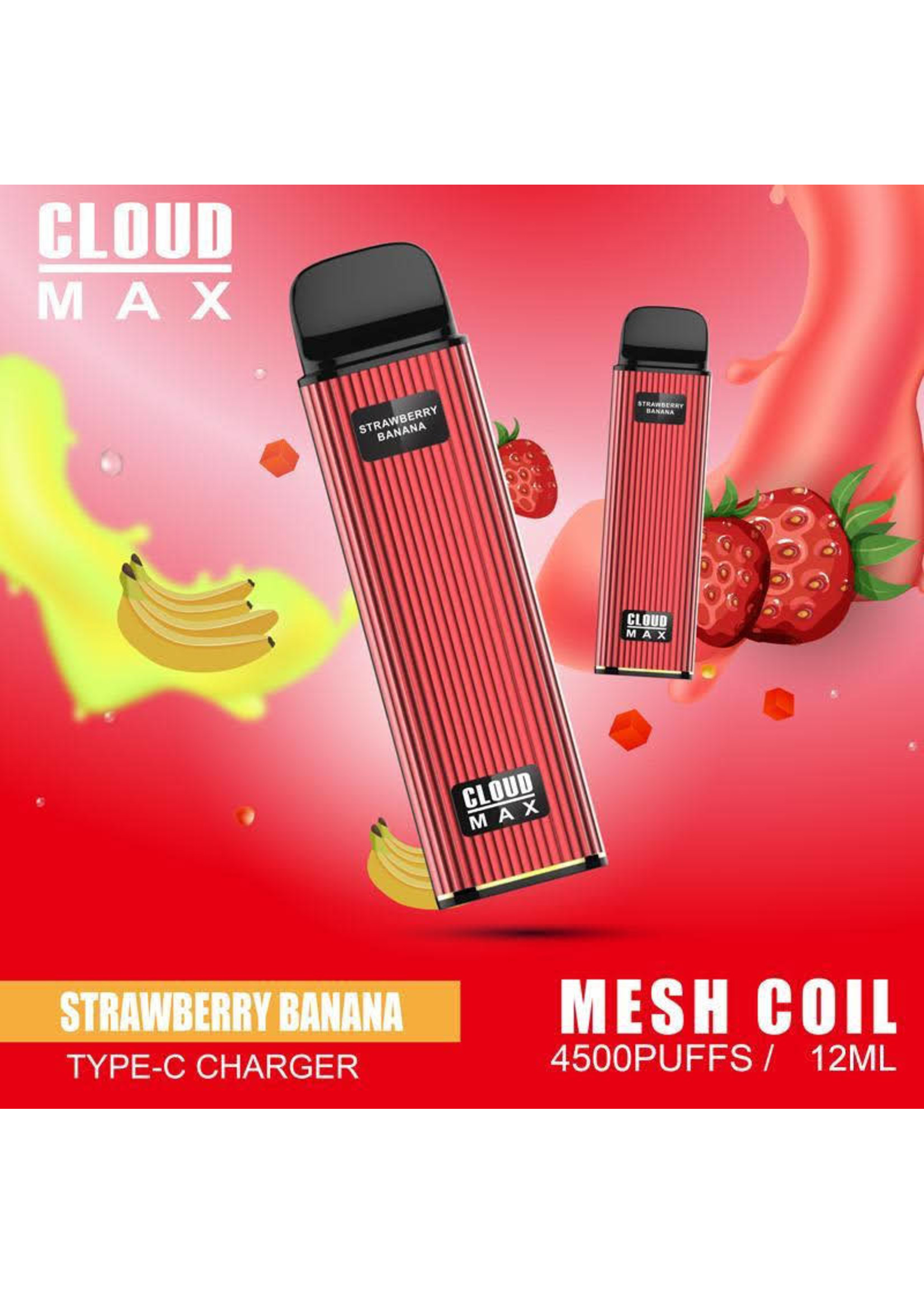 Cloud Plus Cloud Max Strawberry Banana