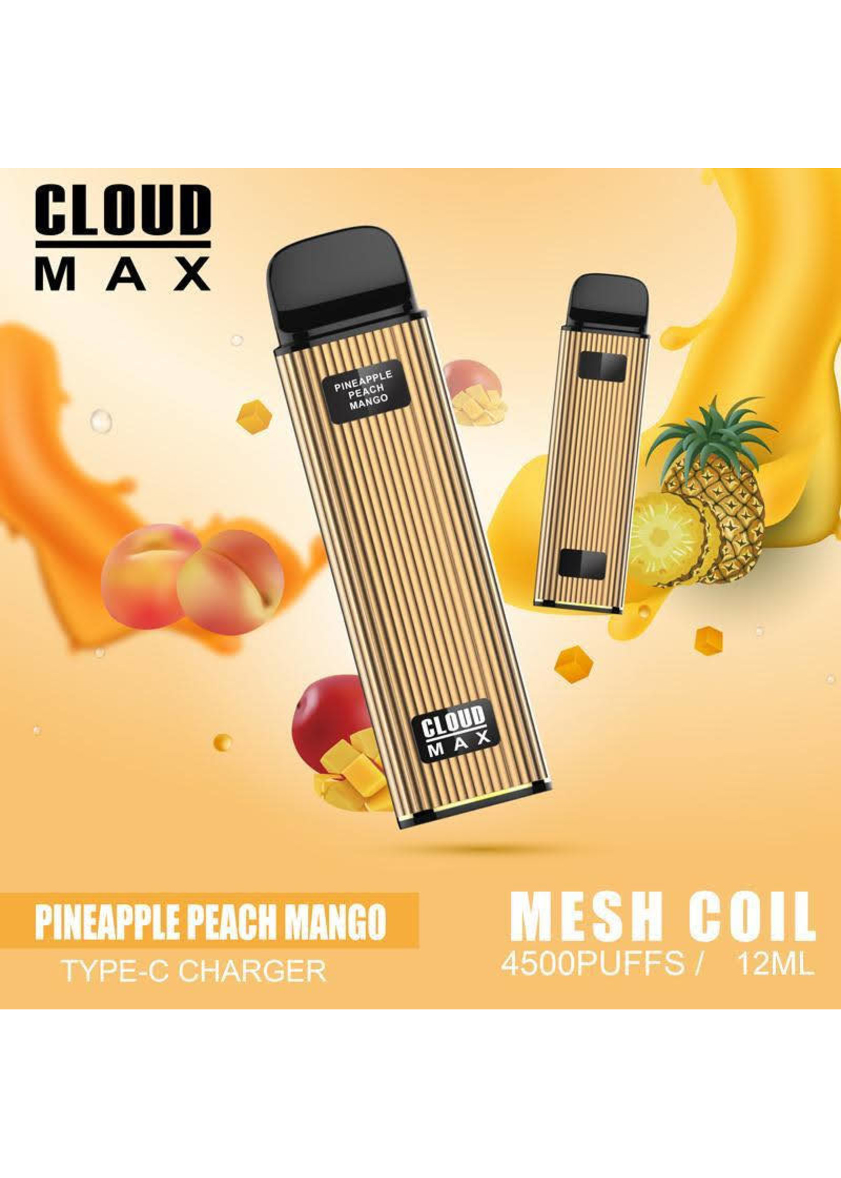 Cloud Plus Cloud Max Pineapple Peach Mango