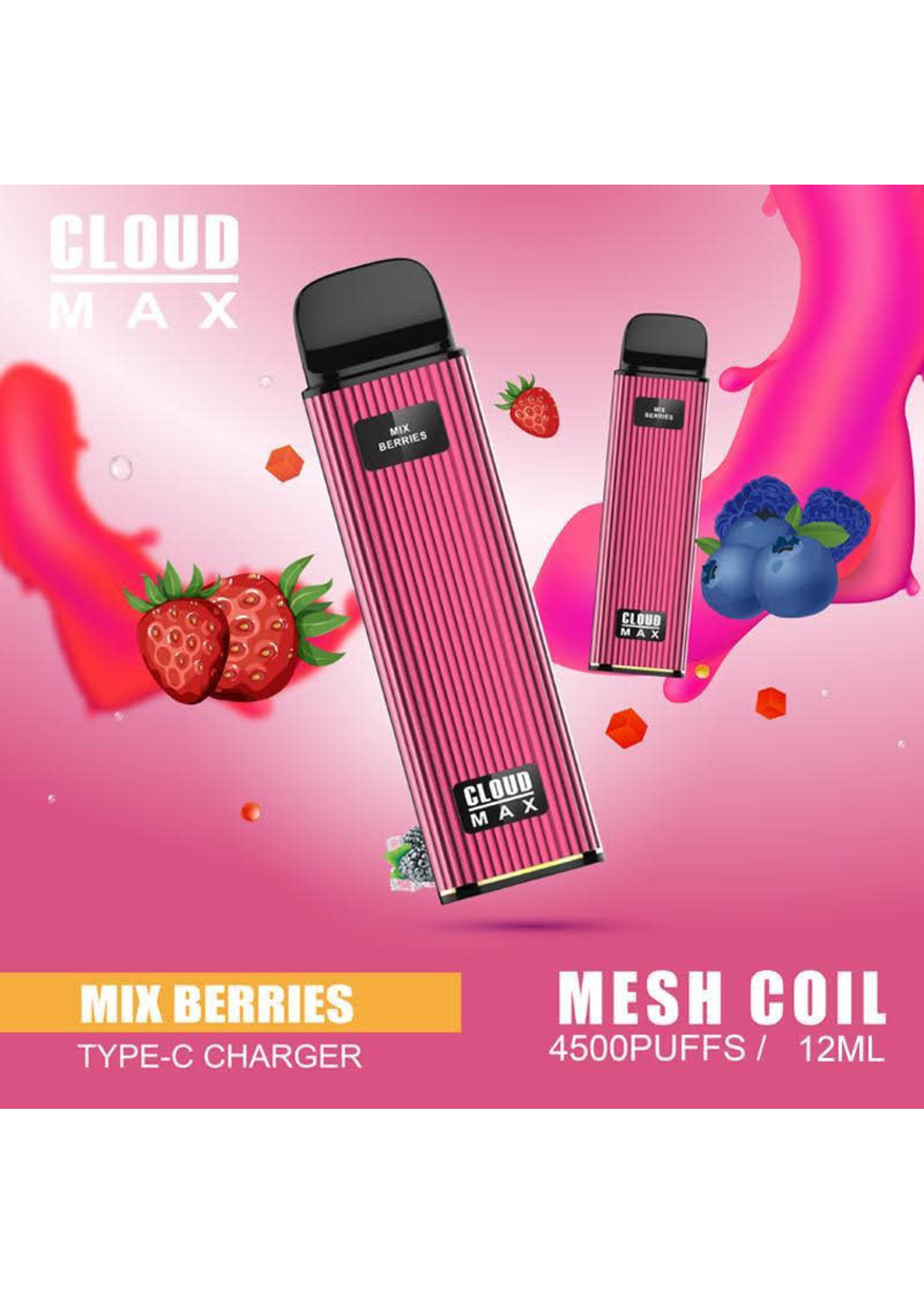 Cloud Plus Cloud Max Mix Berries