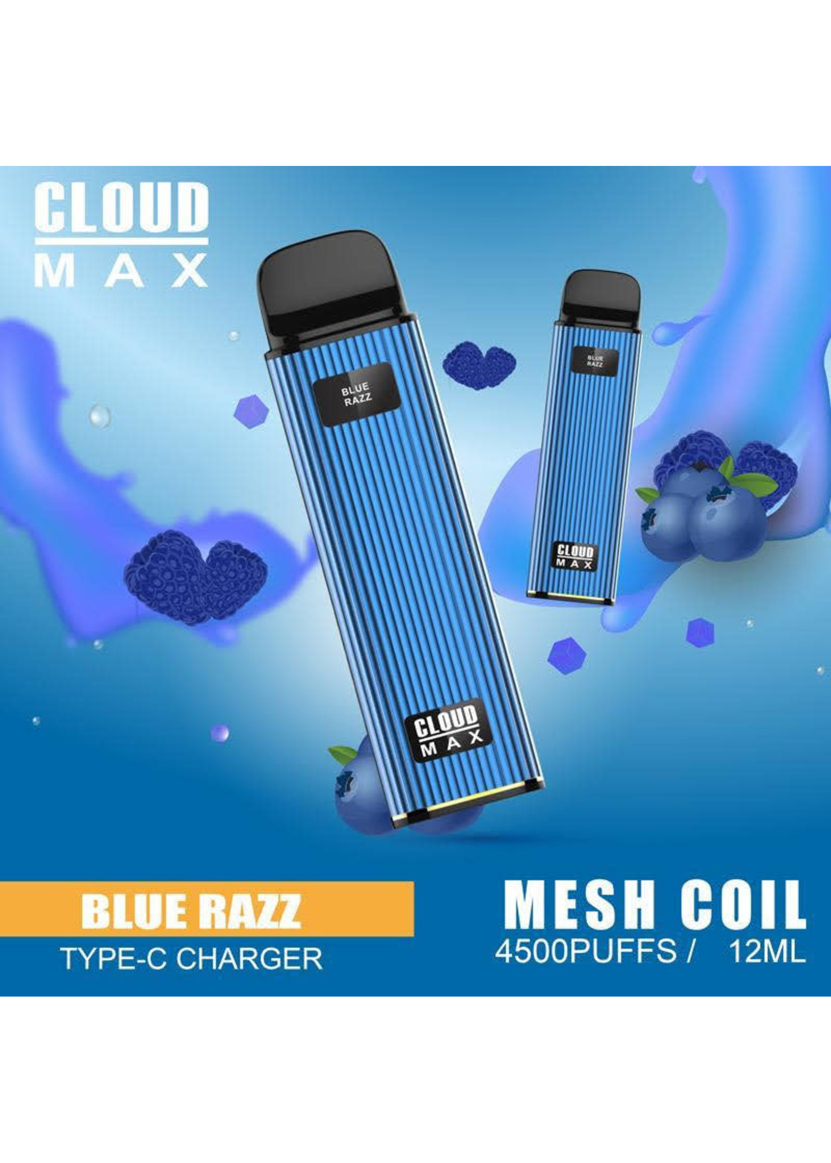 Cloud Plus Cloud Max Blue Razz