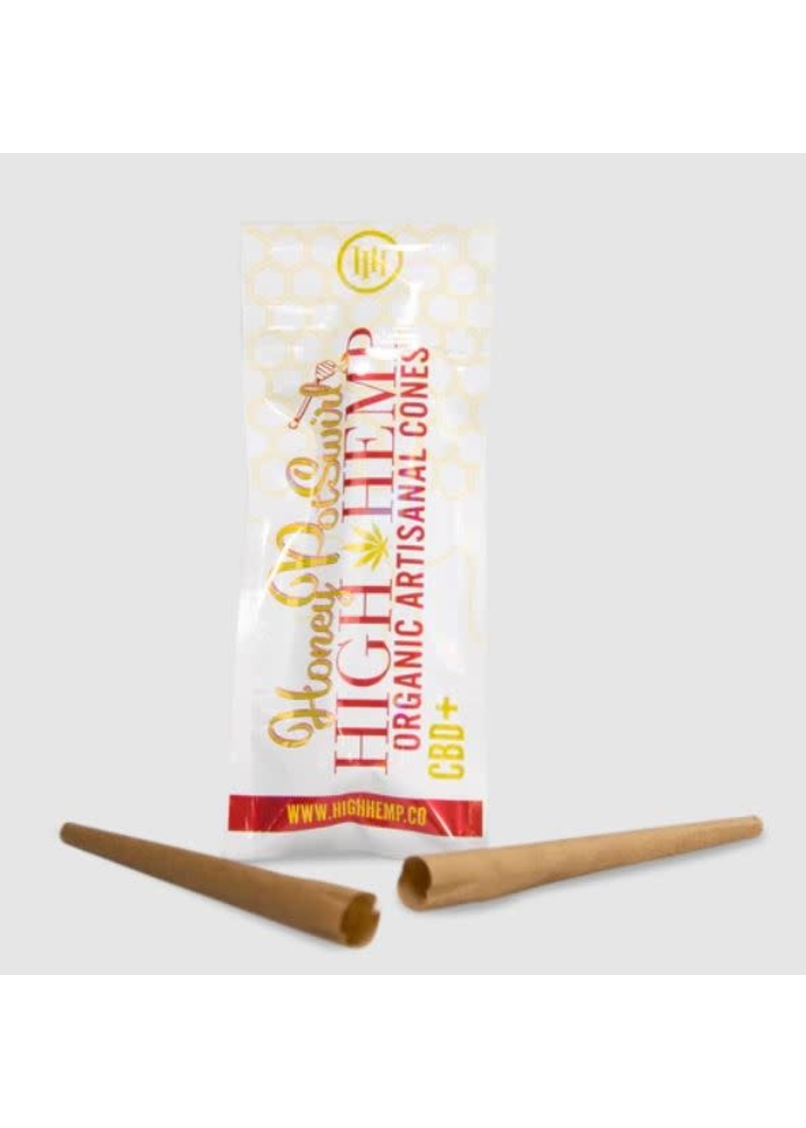 High Hemp High Hemp Honey Pot Swirl Cones