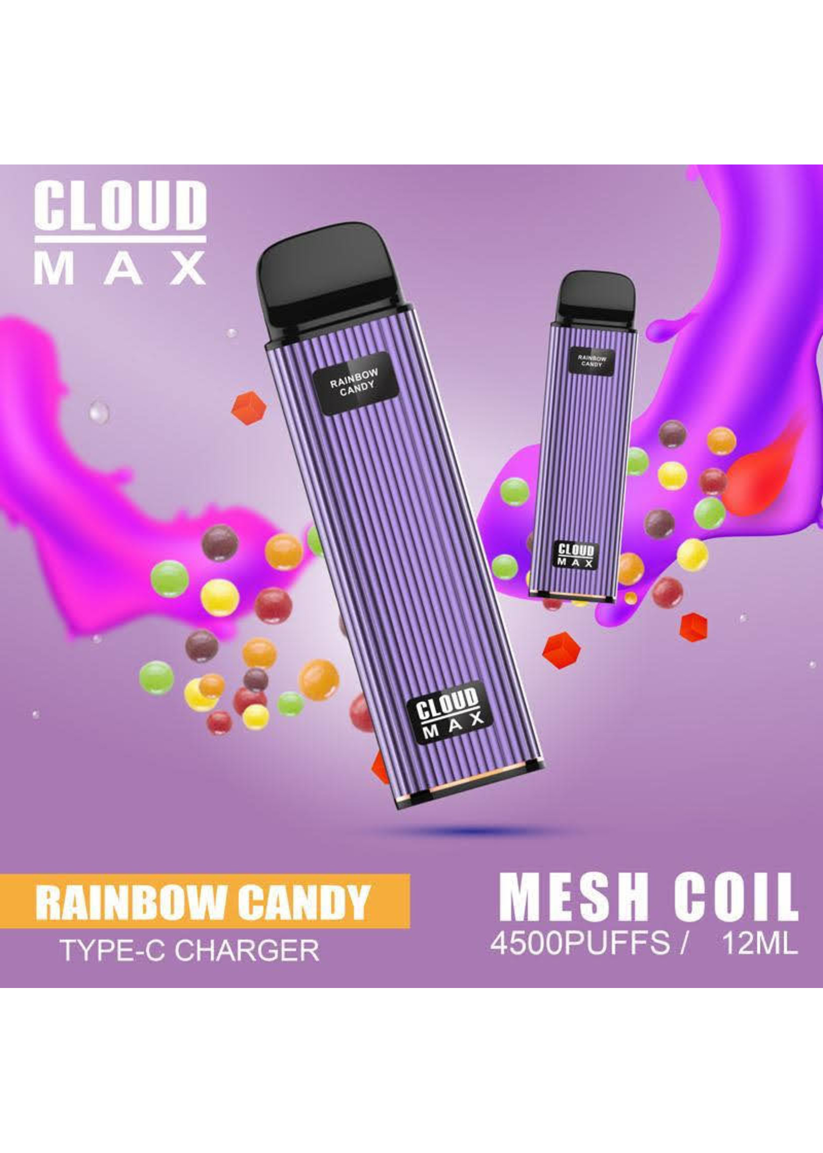 Cloud Plus Cloud Max Rainbow Candy