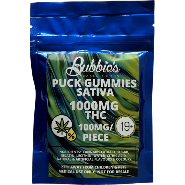 Bubbies Puck Gummies [1000MG]