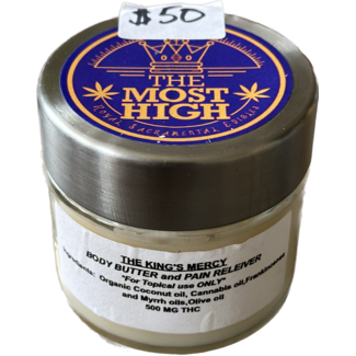 The Most High TMH: King's Healing Salve/Body Butter [500MG]