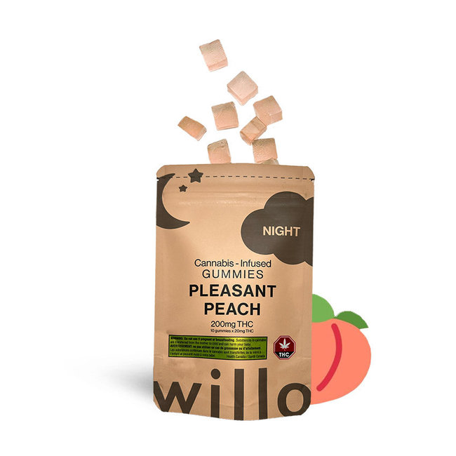 Willo NIGHT (Indica) Cannabis Infused Gummies THC