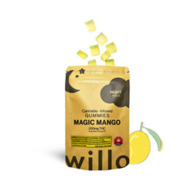 Willo NIGHT (Indica) Cannabis Infused Gummies THC