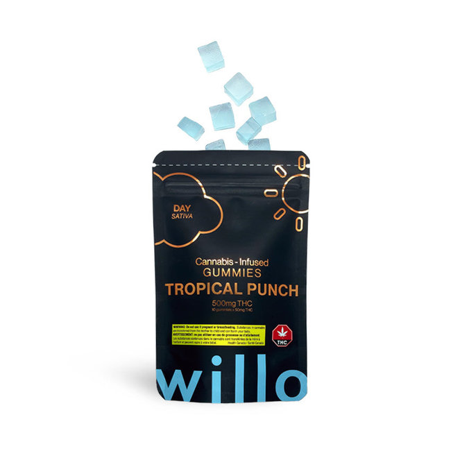 Willo DAY (Sativa) Cannabis Infused Gummies [THC]