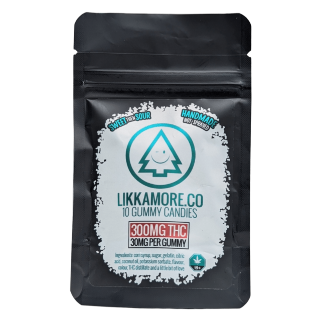 Likkamore: THC Gummies [300MG] [30MG x 10]