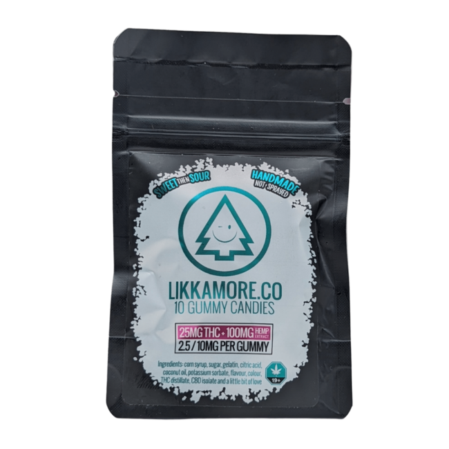 Likkamore: THC/HEMP Gummies [25MG:100MG]