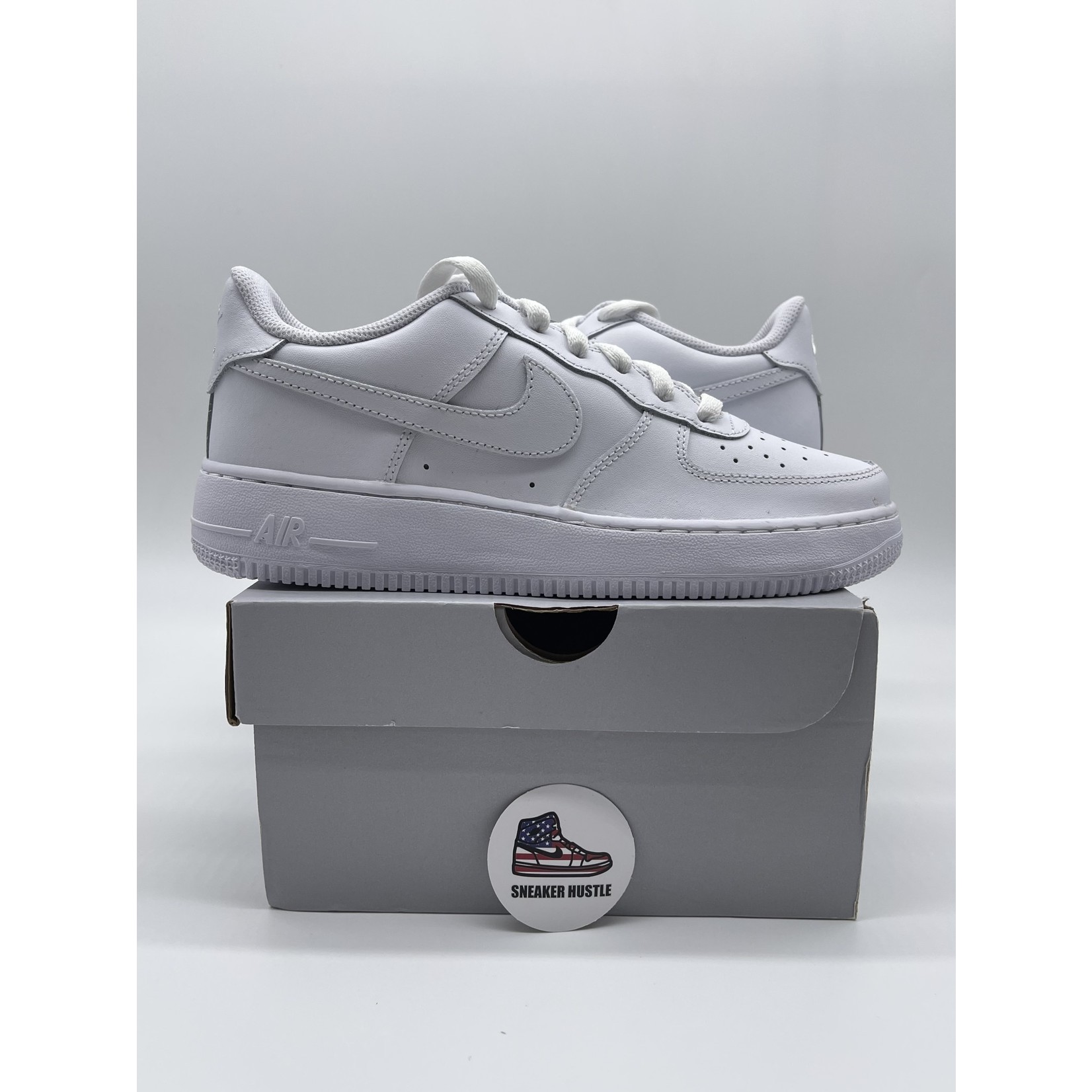 Nike Nike Air Force 1 Low LE Triple White (GS)