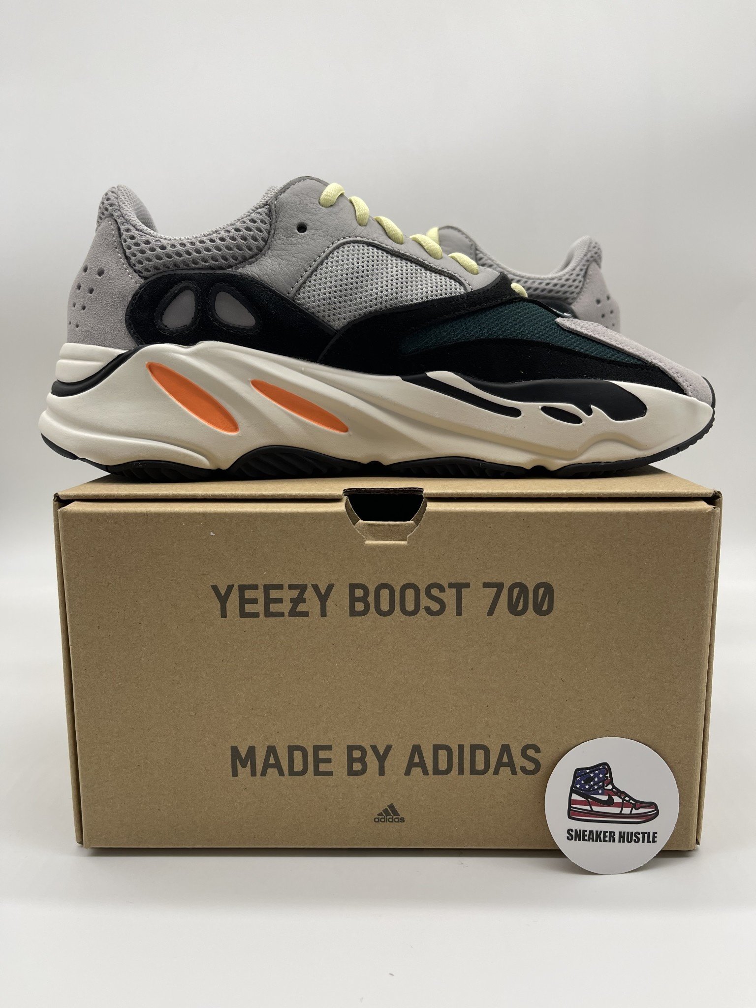 adidas Yeezy Boost 700 Wave Runner Solid Grey - Sneaker Hustle