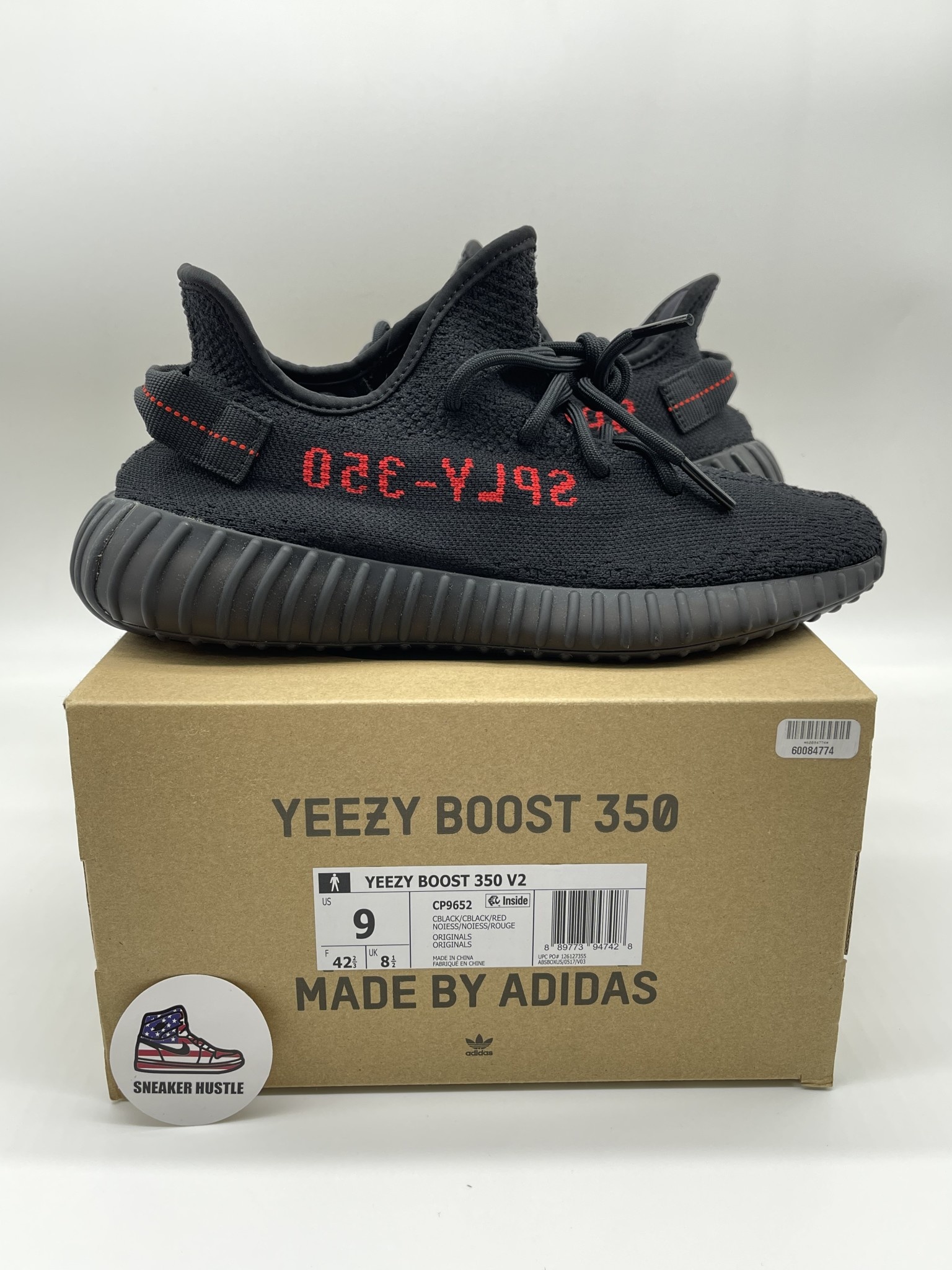 bred yeezy size 8
