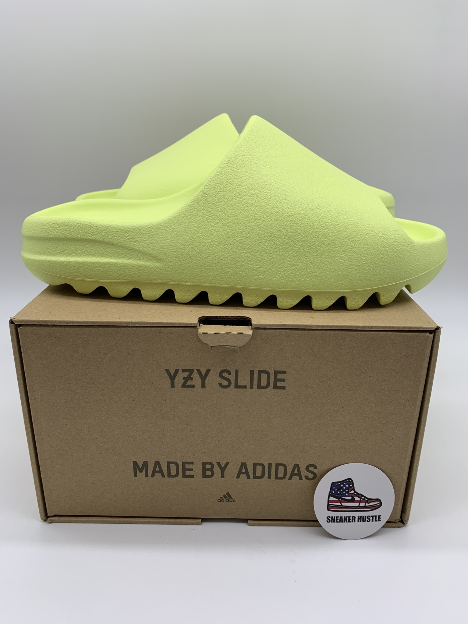 adidas Yeezy Slide Glow Green (2022 Restock) (Infants) Toddler