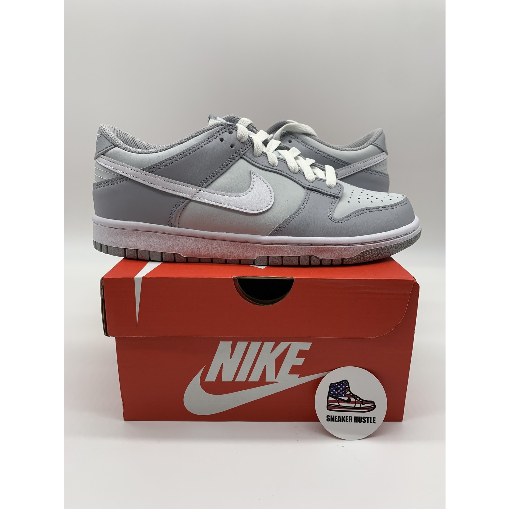 Nike Dunk Low Two-Toned Grey (GS) - Sneaker Hustle