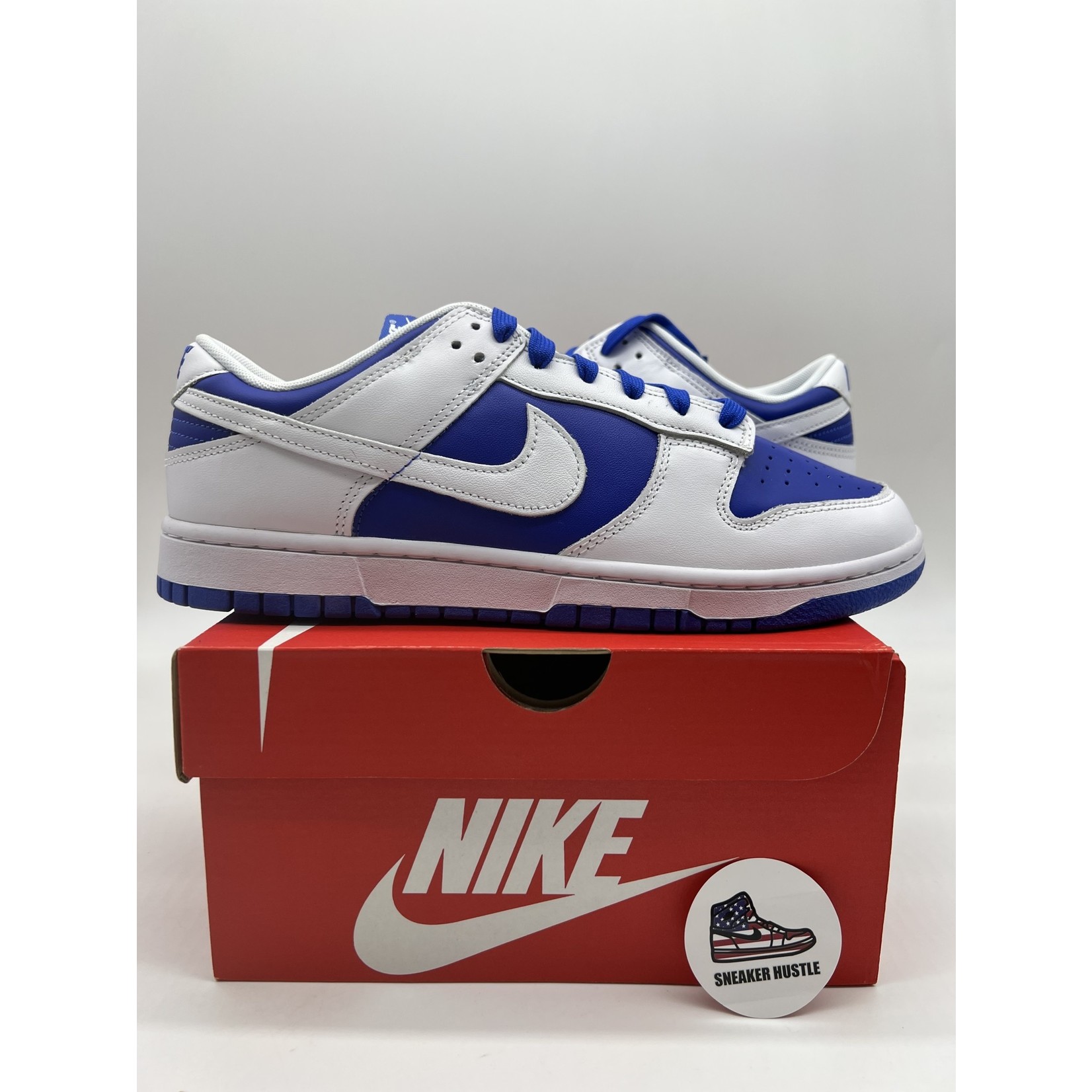 Nike Dunk Low Racer Blue White - Sneaker Hustle