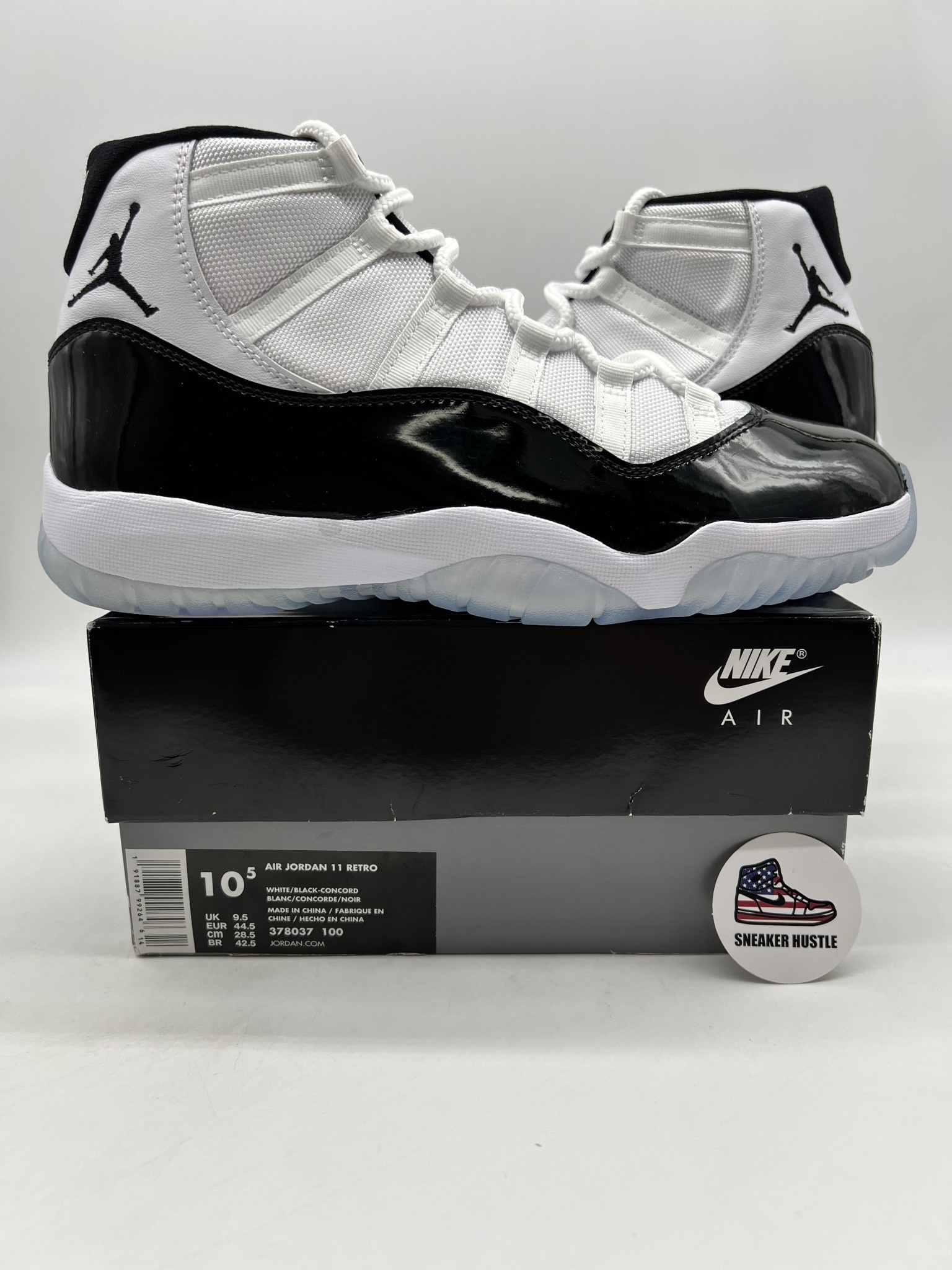 長瀬着エアジョーダン11コンコルド Jordan11 Retro Concord - スニーカー