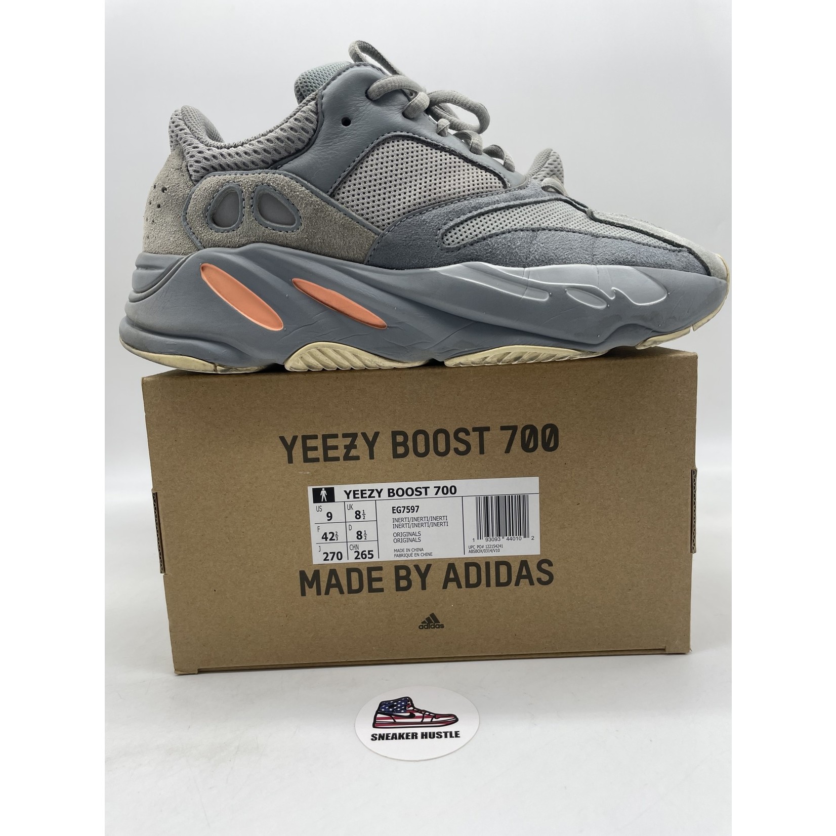 adidas Yeezy Boost 700 Inertia - Sneaker Hustle