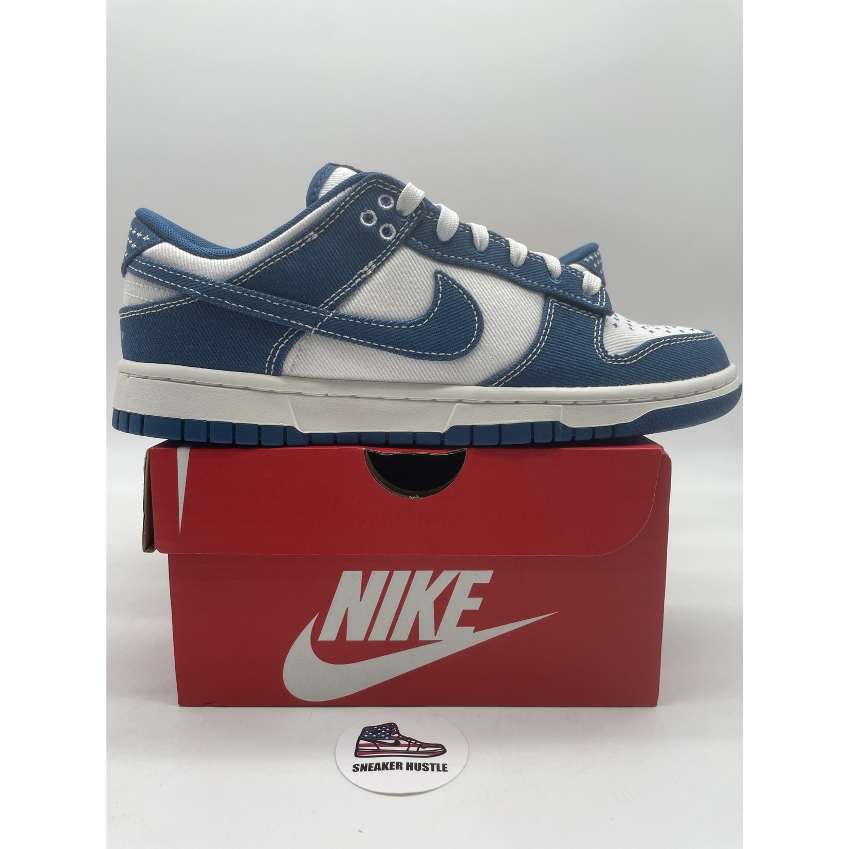 Nike Nike Dunk Low Industrial Blue Sashiko