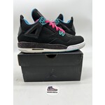 Air Jordan Jordan 4 Retro Black Vivid Pink Dynamic Blue (GS)