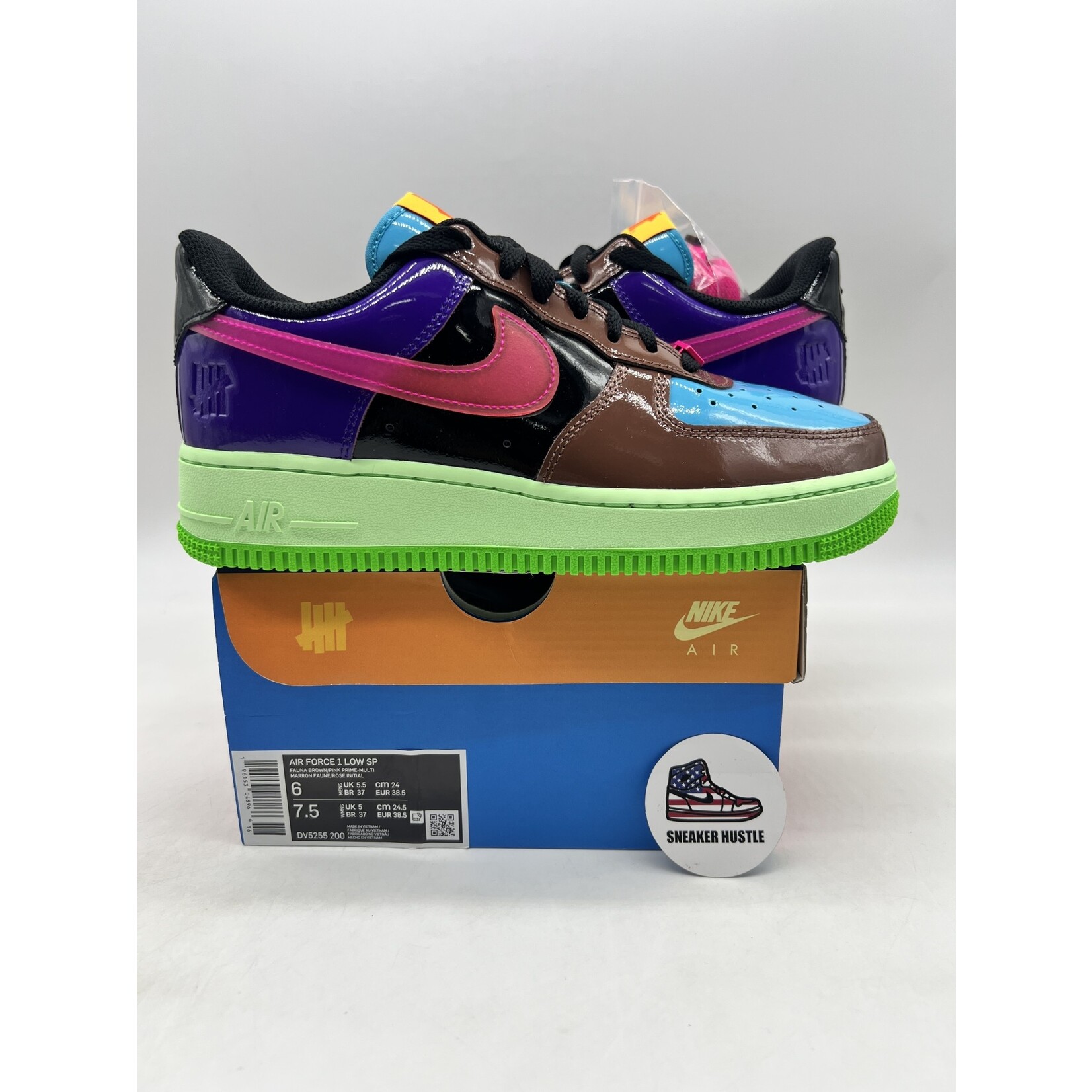 Nike Nike Air Force 1 Low SP Undefeated Multi-Patent Pink Prime