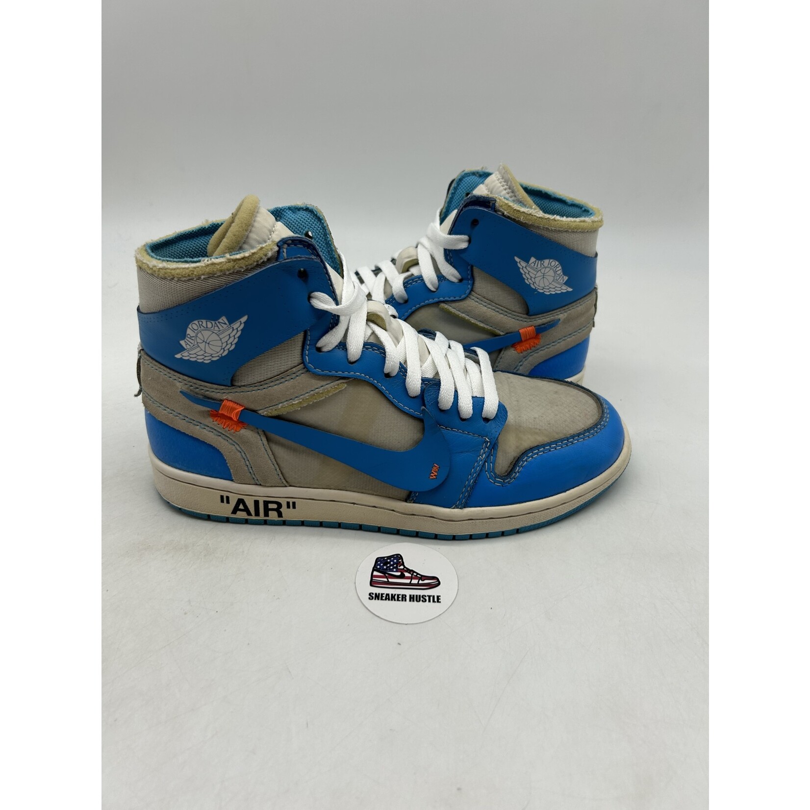 air jordan 1 x off white university blue